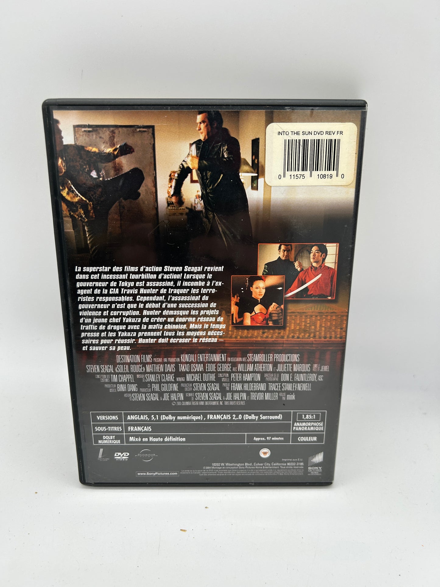 FiLM DVD | SOLEiL ROUGE