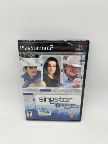 PiXEL-RETRO.COM : SONY PLAYSTATION 2 (PS2) COMPLET CIB BOX MANUAL GAME NTSC SINGSTAR COUNTRY
