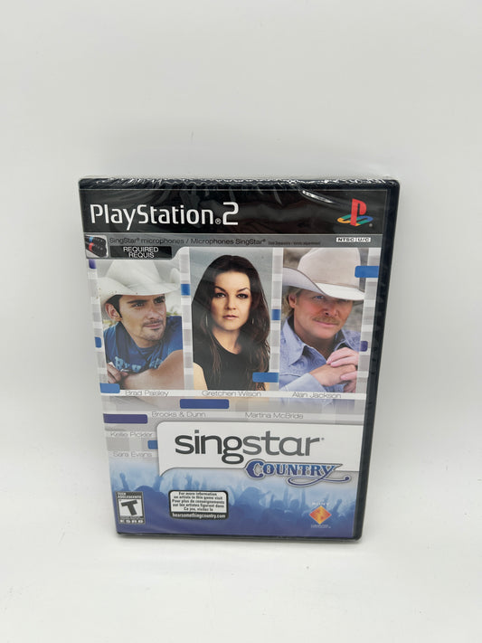 PiXEL-RETRO.COM : SONY PLAYSTATION 2 (PS2) COMPLET CIB BOX MANUAL GAME NTSC SINGSTAR COUNTRY