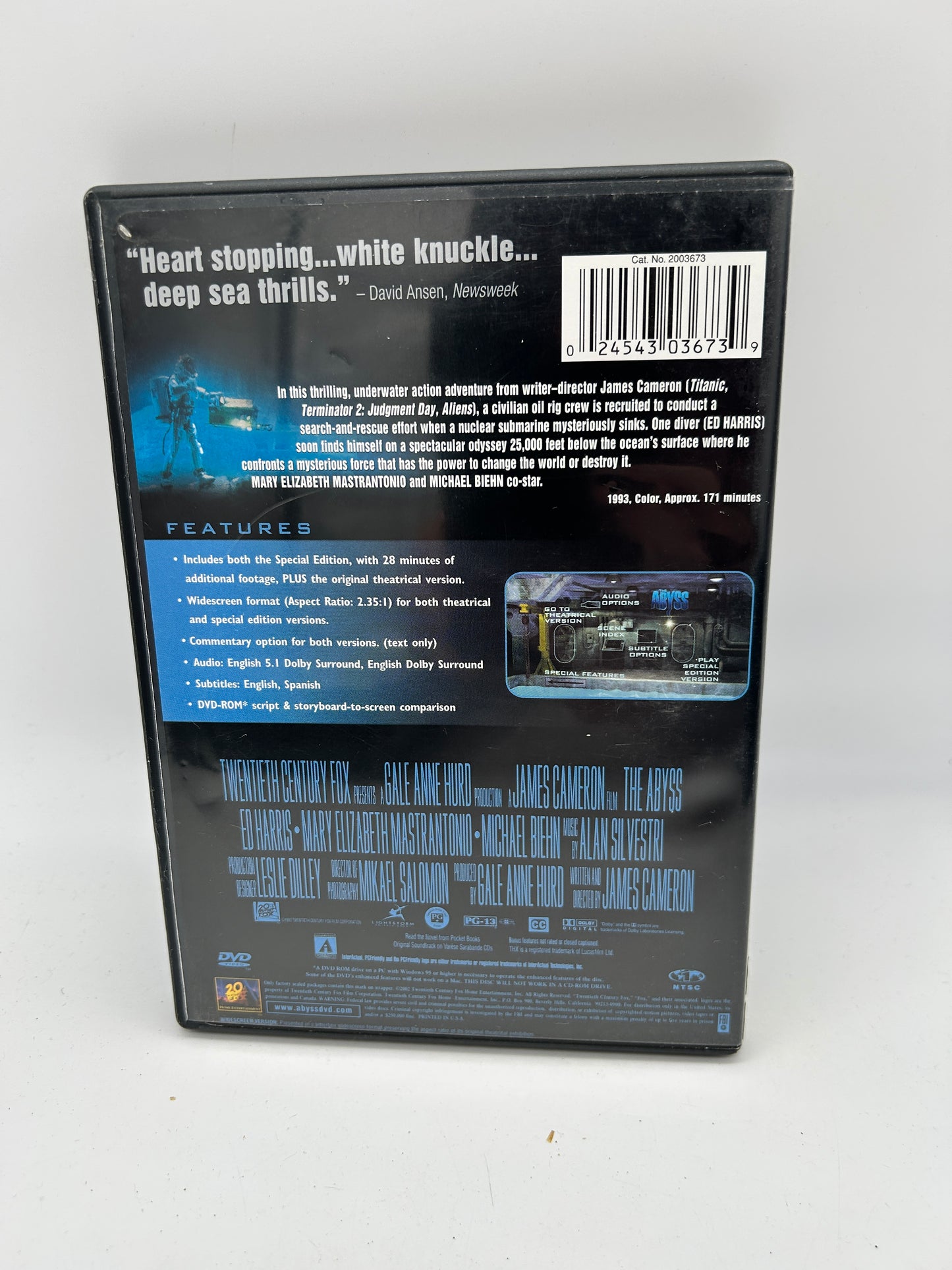 FiLM DVD | THE ABYSS | SPECiAL EDiTiON