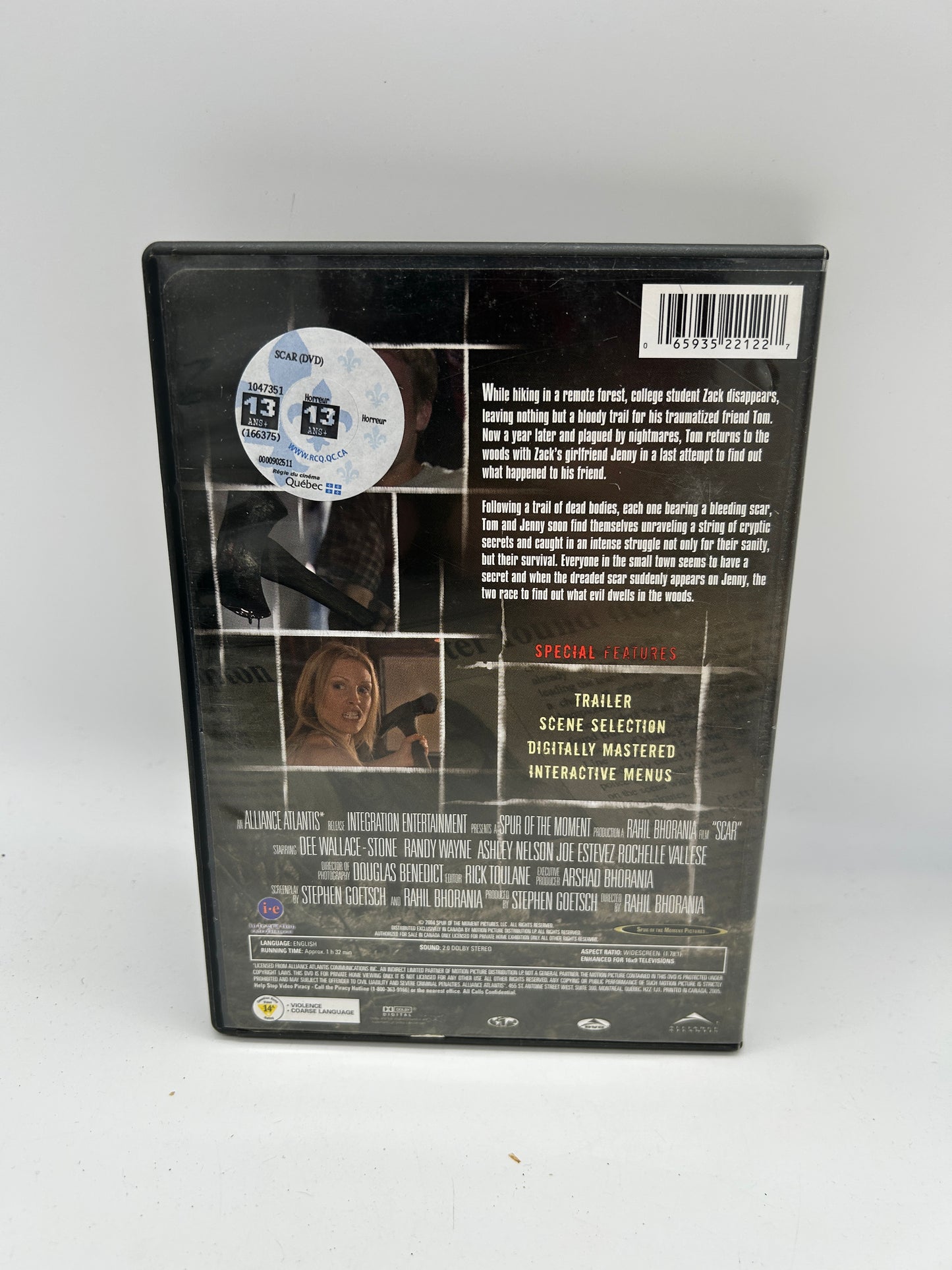 FiLM DVD | SCAR