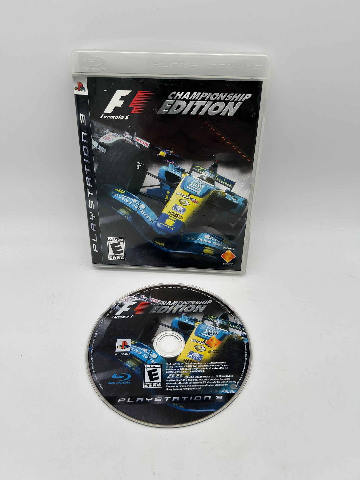 PiXEL-RETRO.COM : SONY PLAYSTATION 3 (PS3) COMPLET CIB BOX MANUAL GAME NTSC F1 CHAMPIONSHIP EDITION