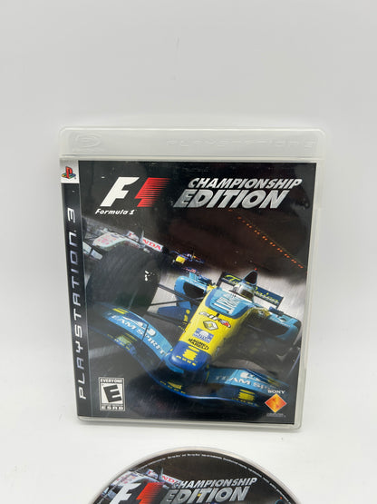 SONY PLAYSTATiON 3 [PS3] | F1 CHAMPIONSHiP EDiTiON