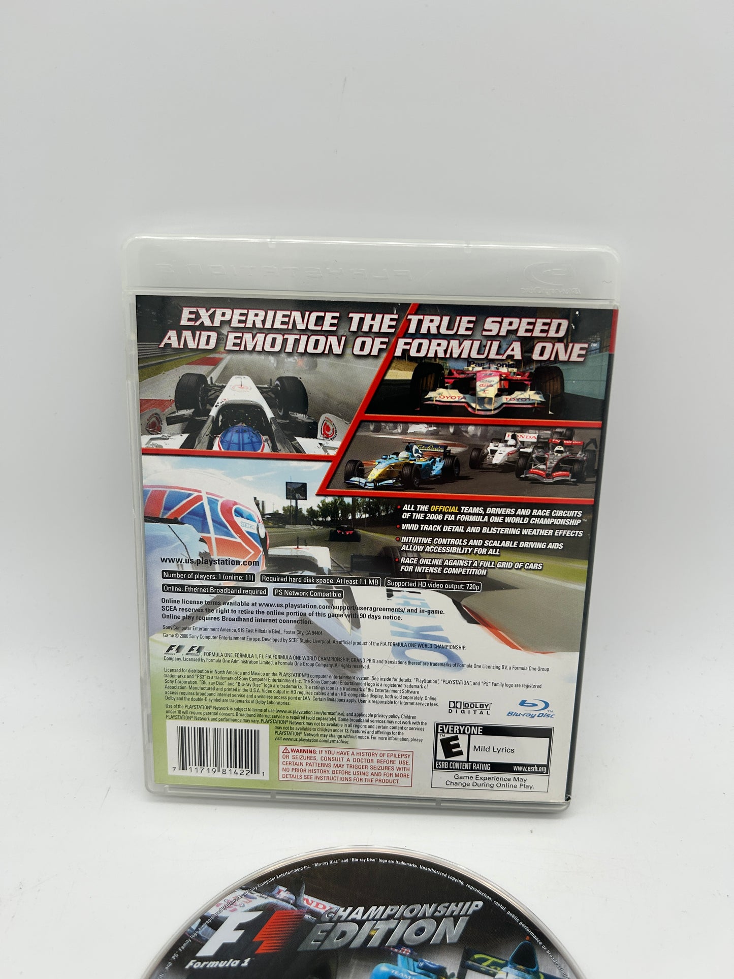 SONY PLAYSTATiON 3 [PS3] | F1 CHAMPIONSHiP EDiTiON