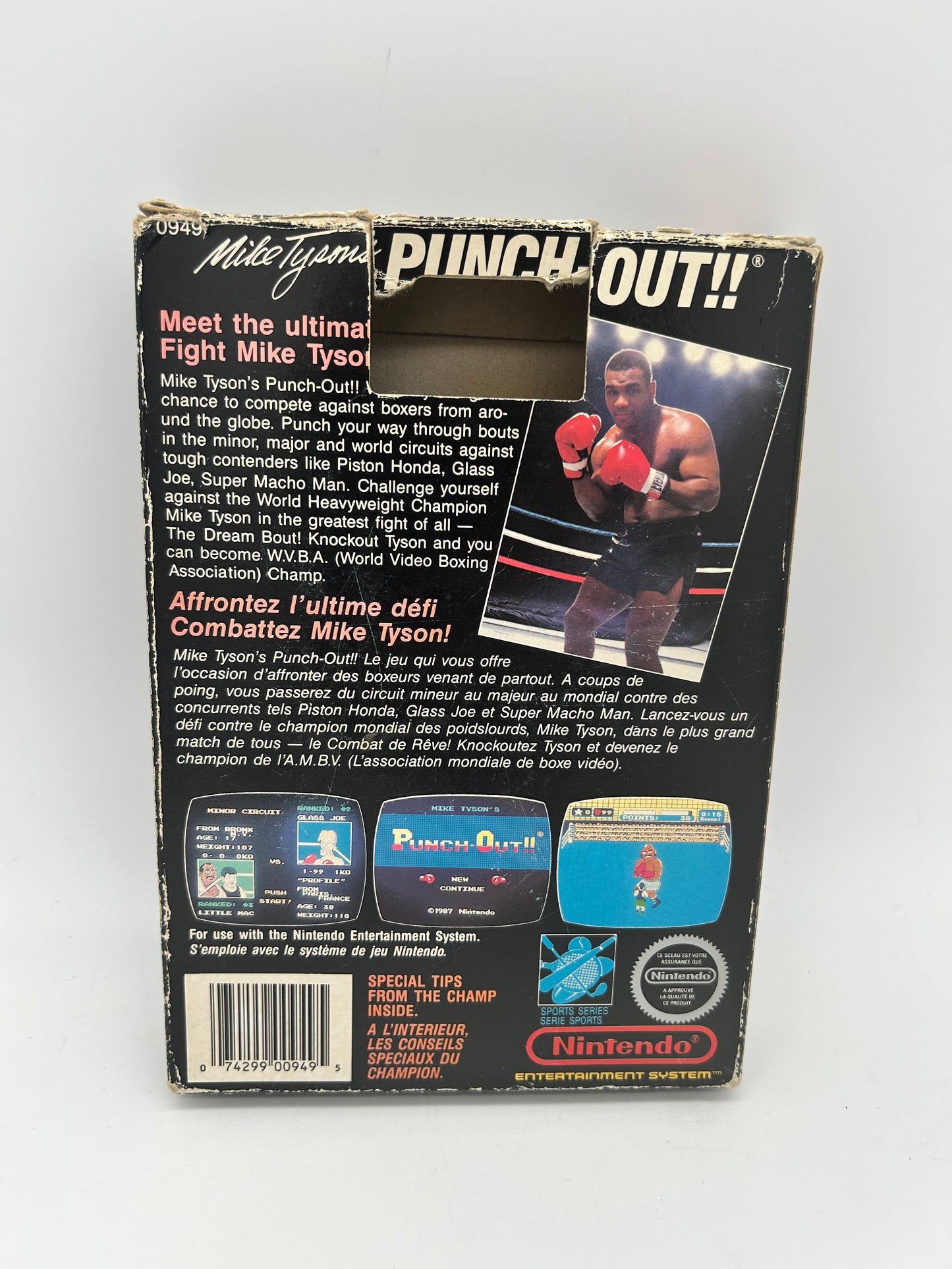 NiNTENDO [NES] ORiGiNAL | MiKE TYSONS PUNCH-OUT