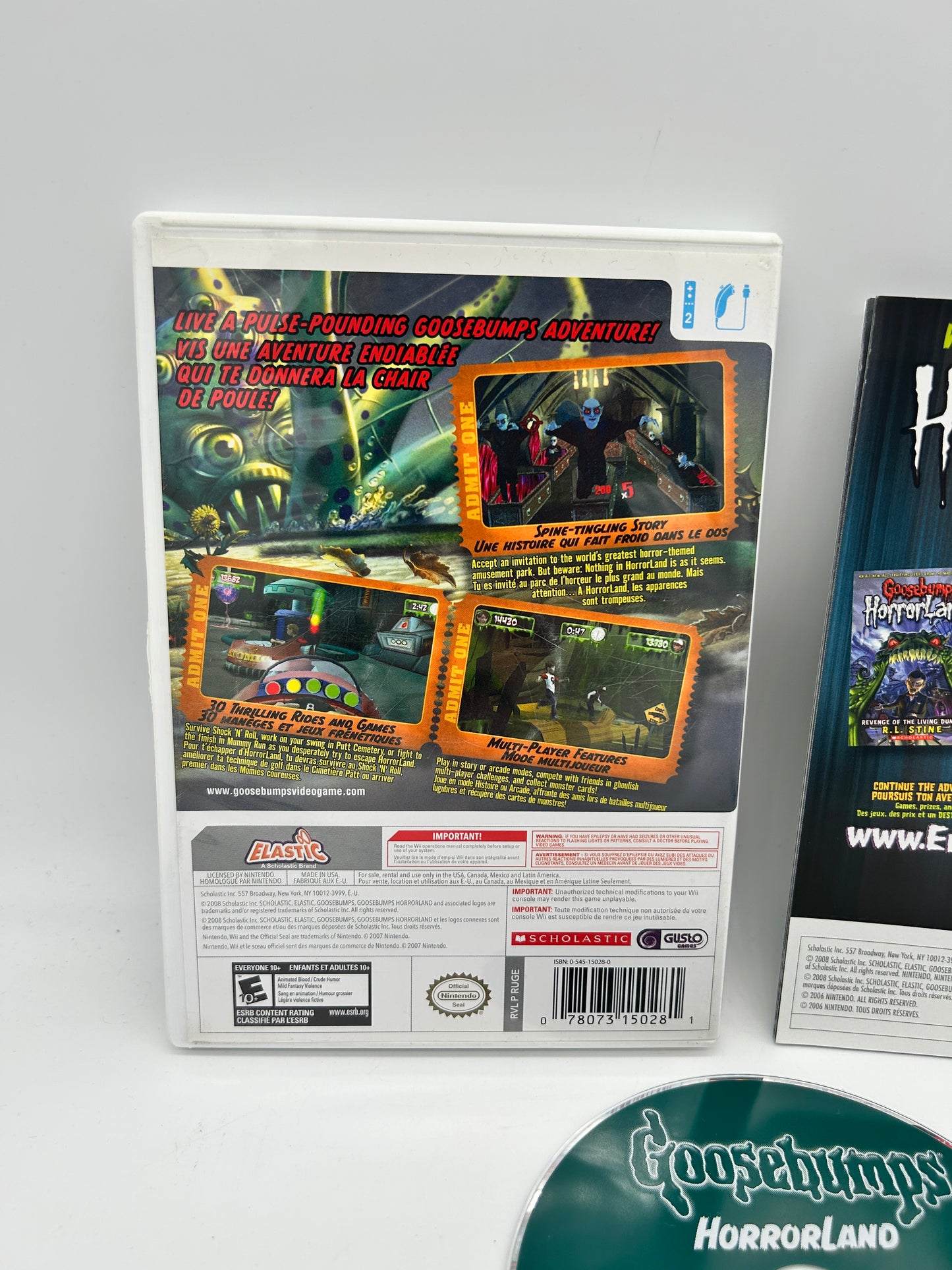 NiNTENDO Wii | GOOSEBUMPS HORRORLAND