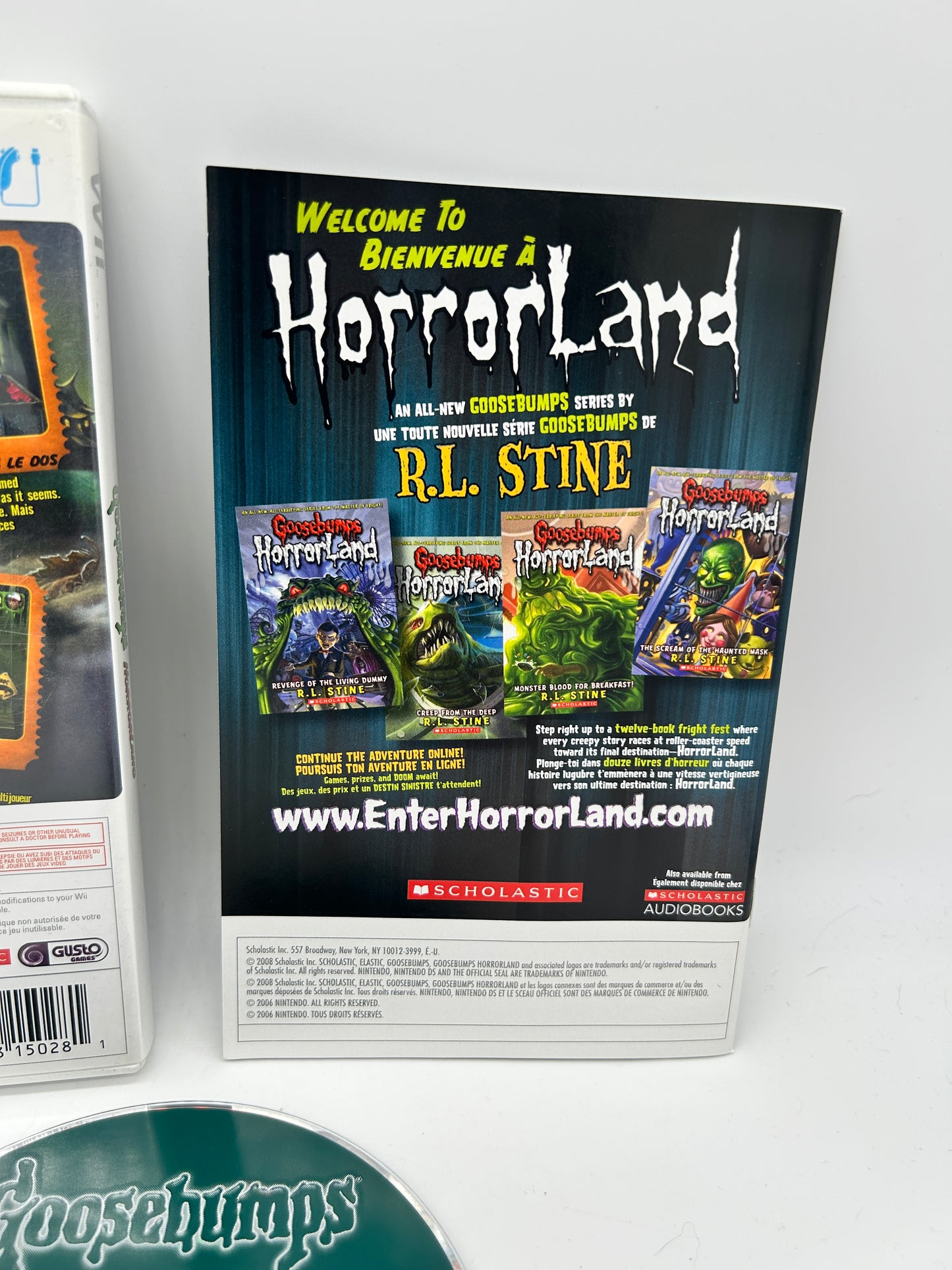 NiNTENDO Wii | GOOSEBUMPS HORRORLAND