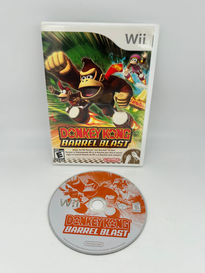 PiXEL-RETRO.COM : NINTENDO WII COMPLET CIB BOX MANUAL GAME NTSC DONKEY KONG BARREL BLAST