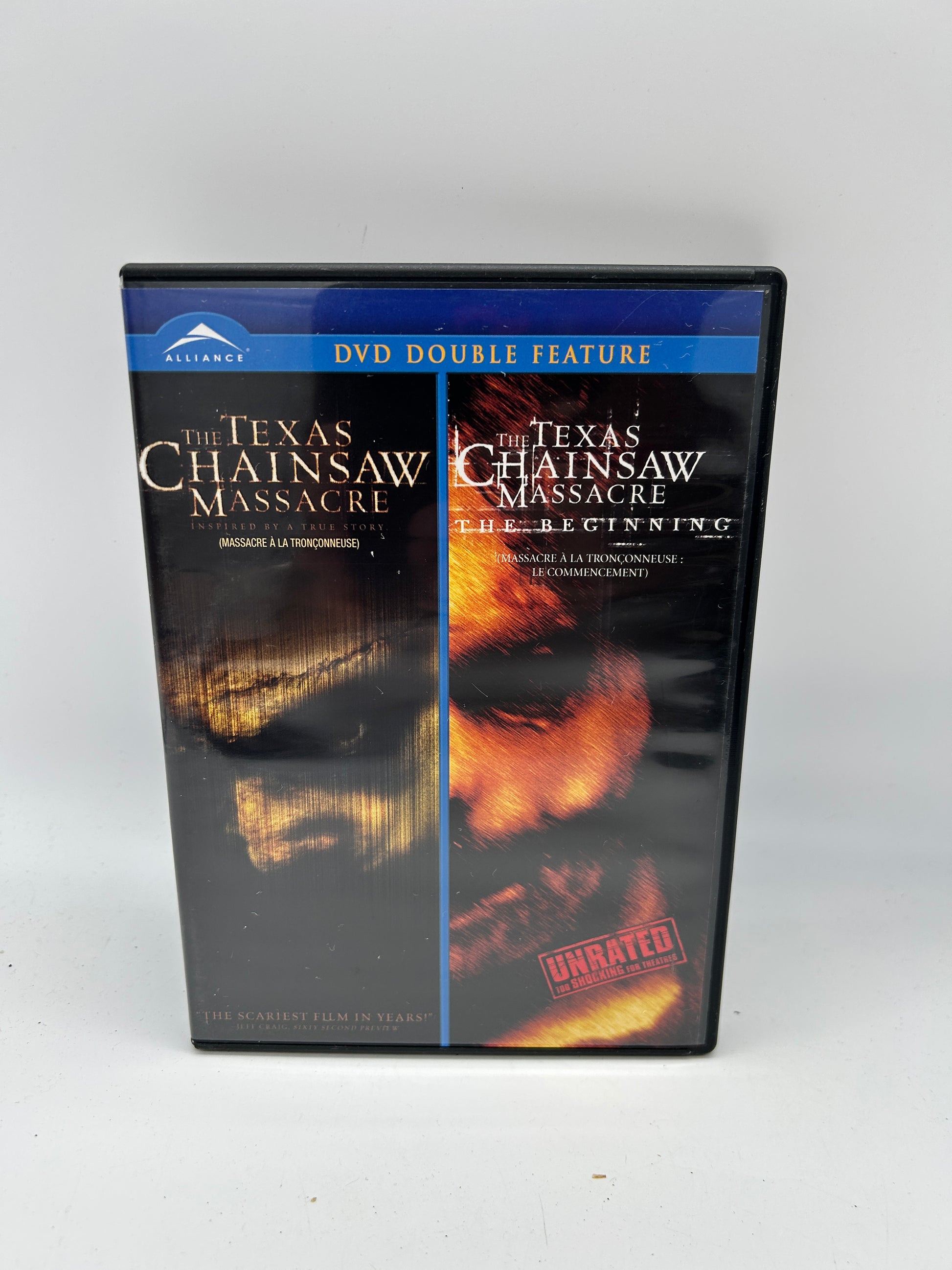 FiLM DVD | MASSACRE A LA TRONCONNEUSE LE COMMENCEMENT [THE TEXAS CHAiNSAW MASSACRE THE BEGiNNiNG] | DOUBLE FEATURE