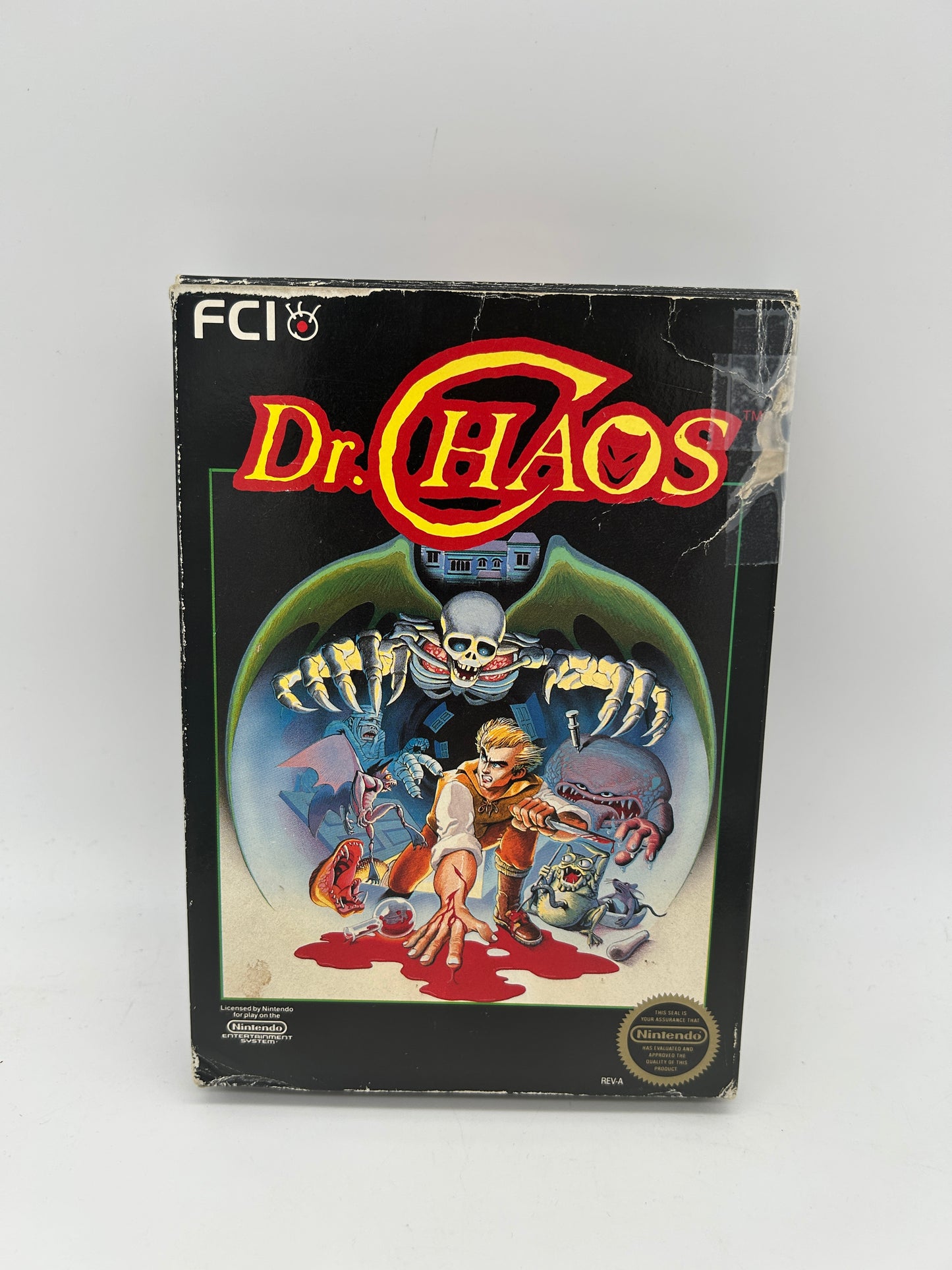 NiNTENDO [NES] ORiGiNAL | DR. CHAOS