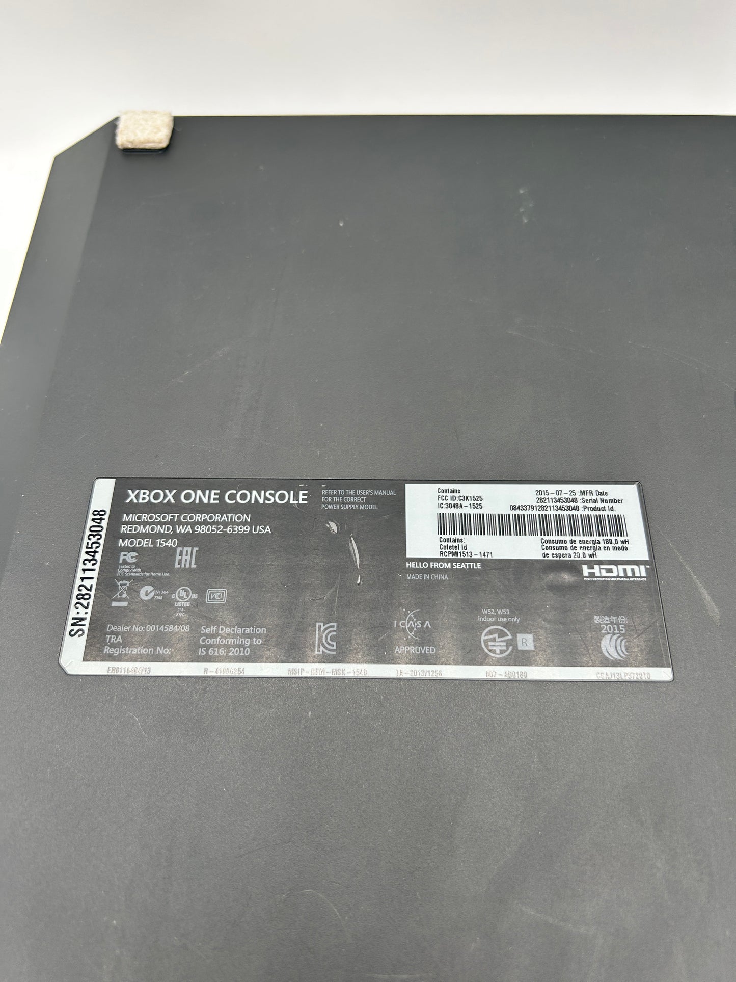 MiCROSOFT XBOX ONE CONSOLE | ORiGiNALE HALO 5 GUARDiANS LIMITED EDiTiON 1TB | MODEL 1540