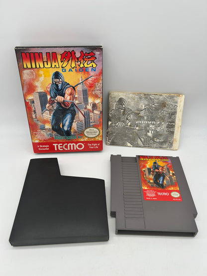PiXEL-RETRO.COM : ORIGINAL NINTENDO NES COMPLET CIB BOX MANUAL GAME NTSC NINJA GAIDEN