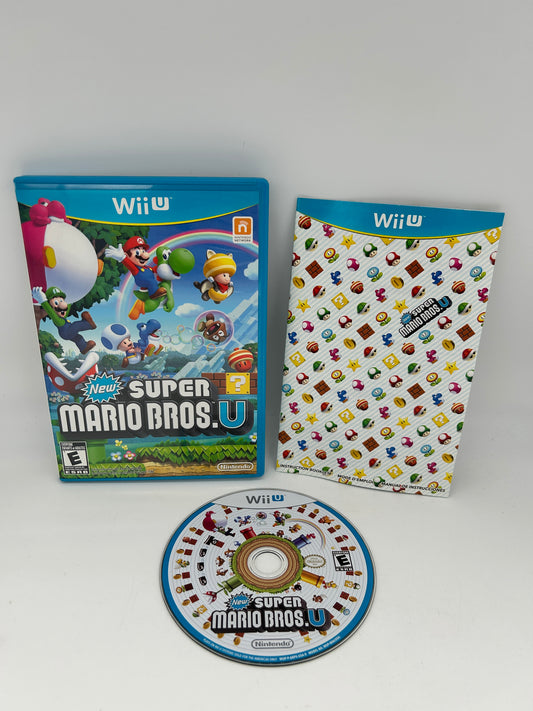 PiXEL-RETRO.COM : NINTENDO WII U COMPLET CIB BOX MANUAL GAME NTSC NEW SUPER MARIO U