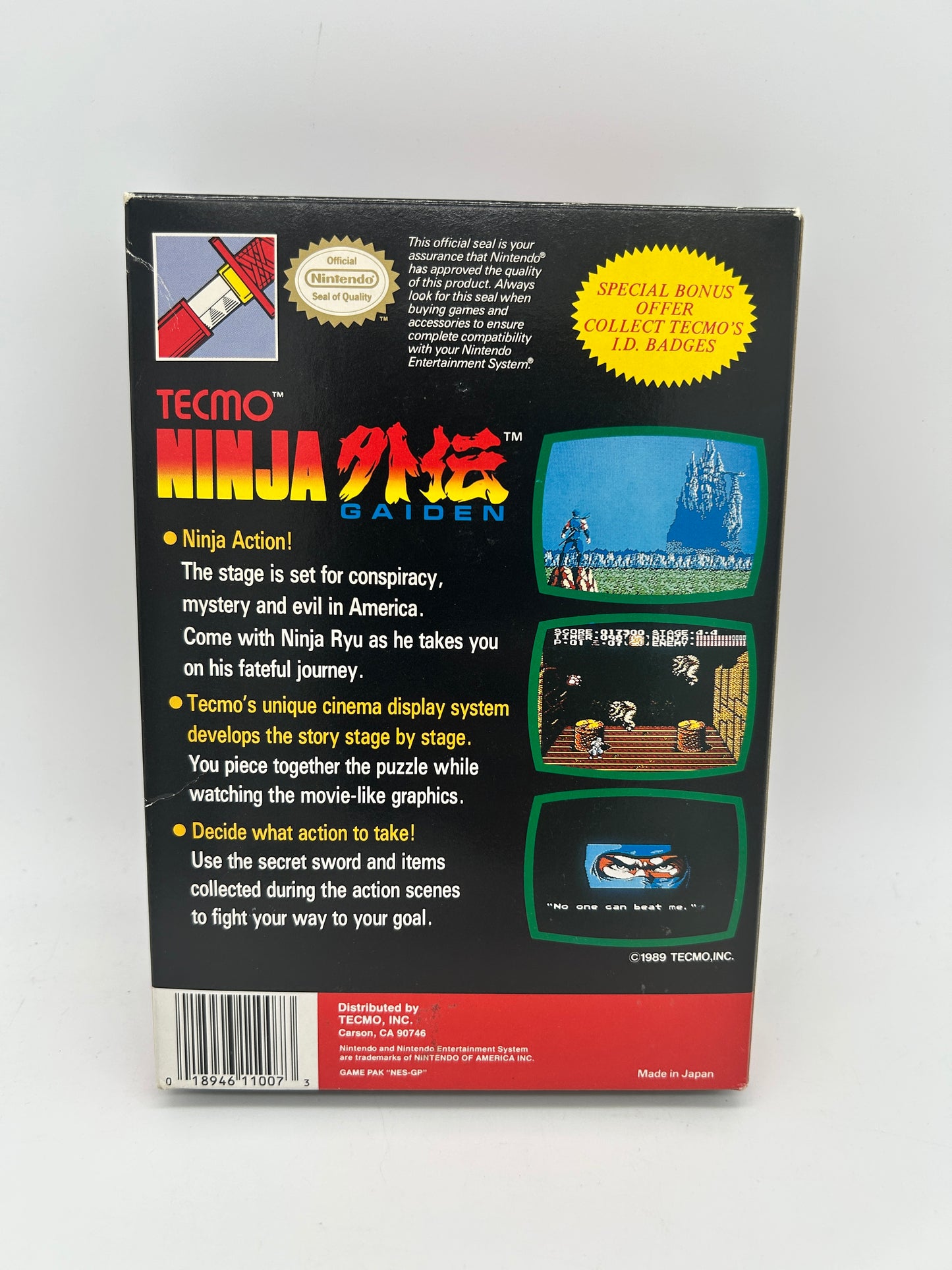 NiNTENDO [NES] ORiGiNAL | NiNJA GAiDEN