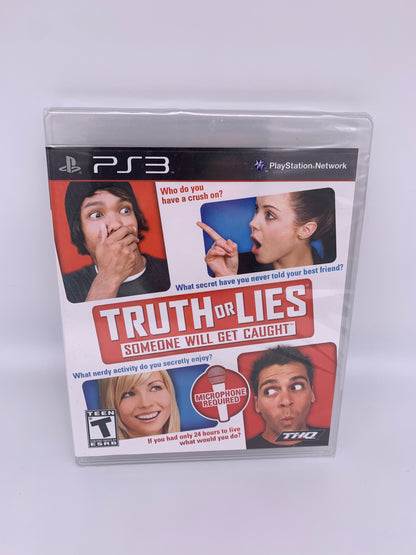 PiXEL-RETRO.COM : SONY PLAYSTATION 3 (PS3) COMPLETE IN BOX CIB MANUAL GAME NTSC TRUTH OR LIES SOMEONE WILL GET CAUGHT NEW SEALED