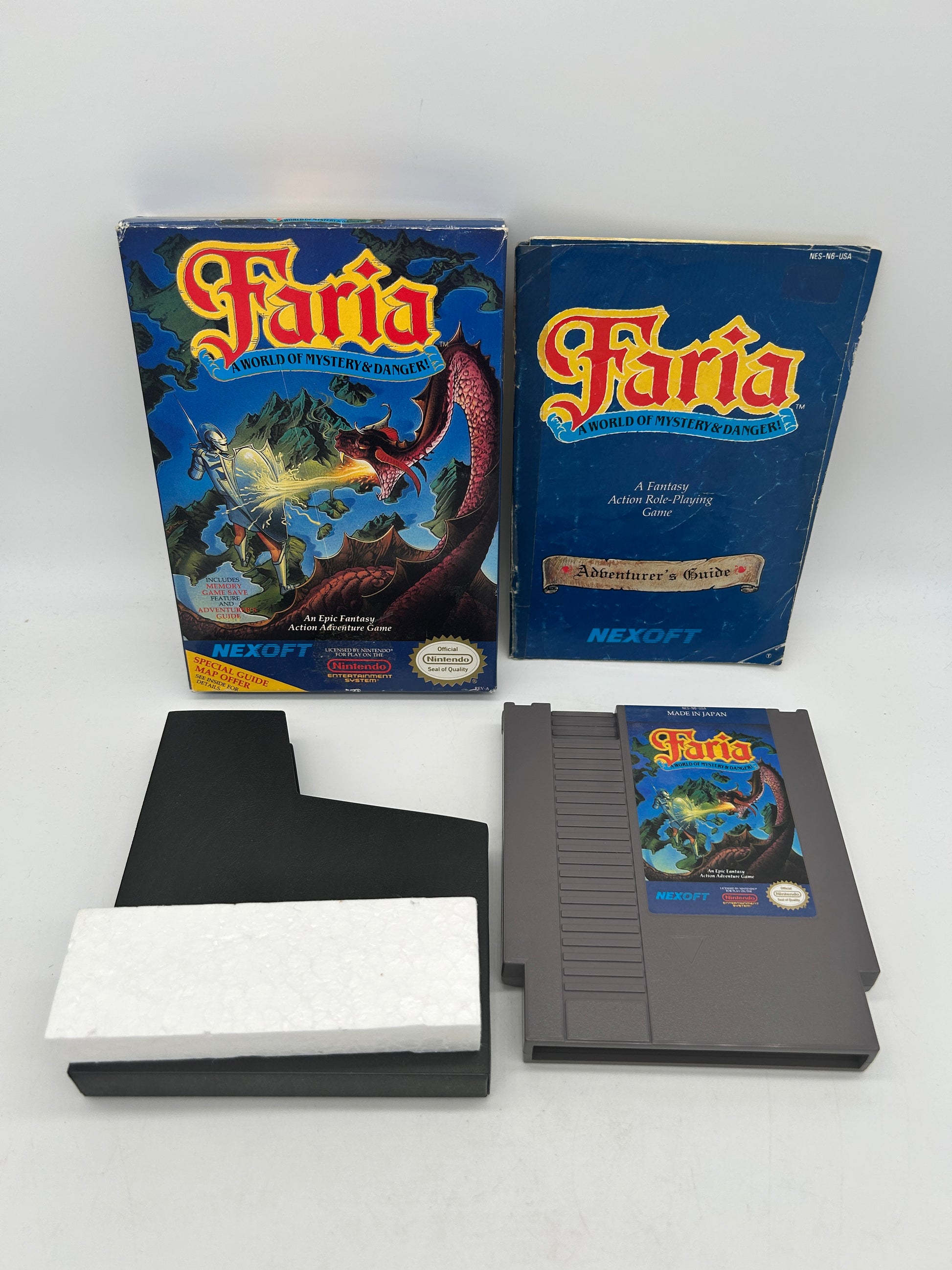 PiXEL-RETRO.COM : NINTENDO ENTERTAiNMENT SYSTEM (NES) GAME NTSC FARIA
