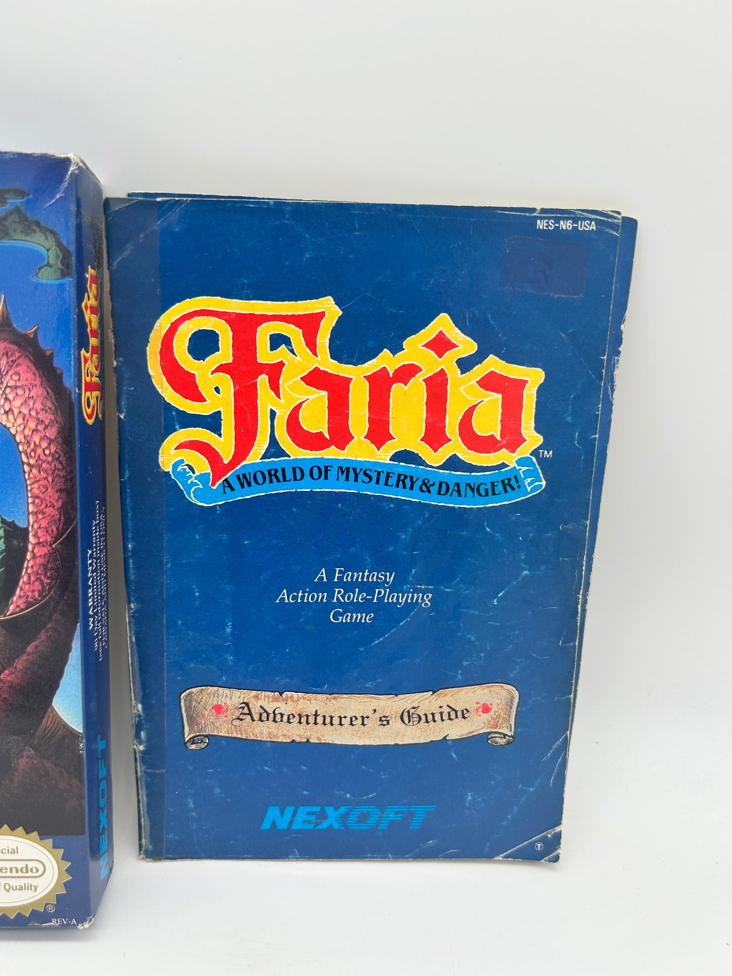 NiNTENDO [NES] ORiGiNAL | FARiA A WORLD OF MYSTERY & DANGER