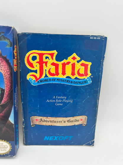 NiNTENDO [NES] ORiGiNAL | FARiA A WORLD OF MYSTERY & DANGER