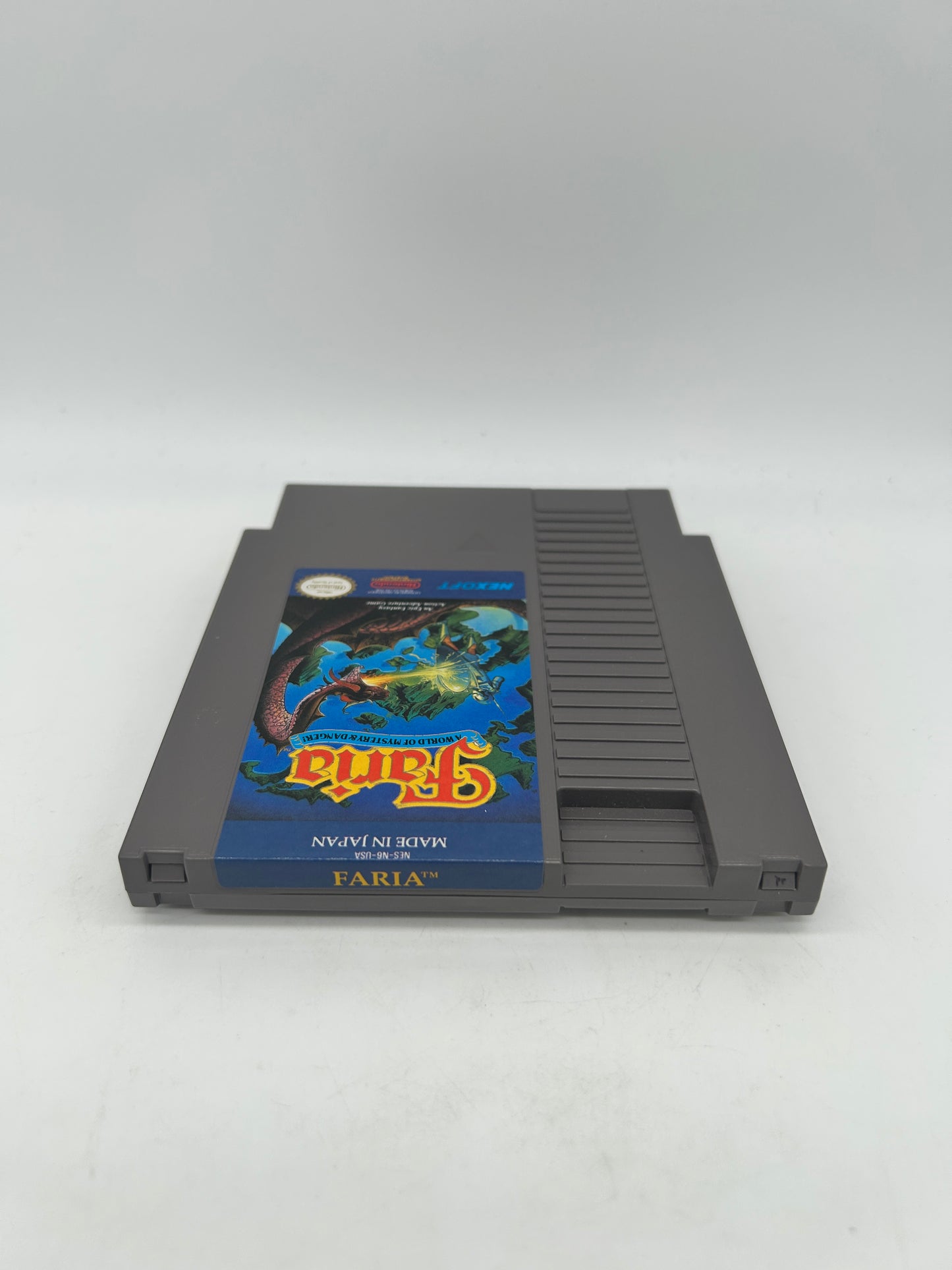 NiNTENDO [NES] ORiGiNAL | FARiA A WORLD OF MYSTERY & DANGER
