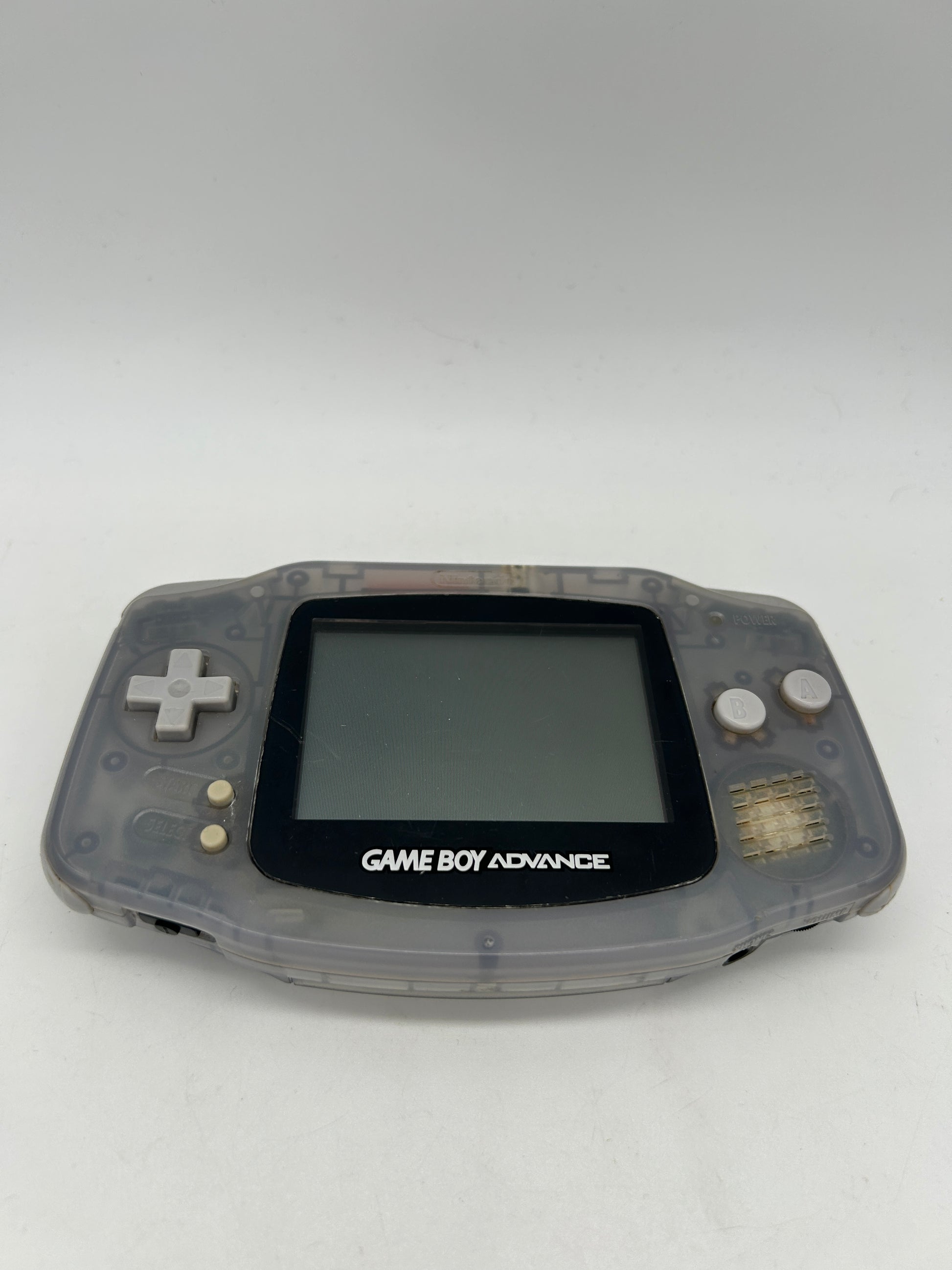 PiXEL-RETRO.COM : NINTENDO GAME BOY ADVANCE GBA ORIGINAL VERSION NTSC CLEAR GLACIER AGB-001