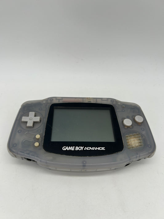 PiXEL-RETRO.COM : NINTENDO GAME BOY ADVANCE GBA ORIGINAL VERSION NTSC CLEAR GLACIER AGB-001