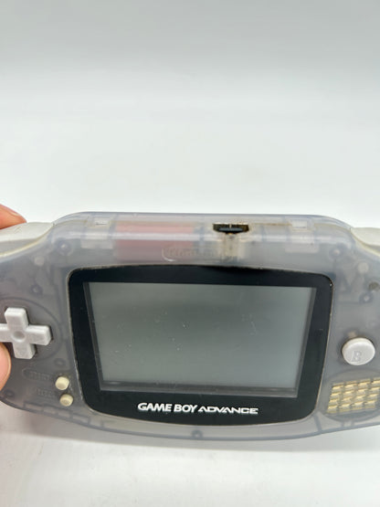 NiNTENDO GAME BOY ADVANCE [GBA] CONSOLE | MODEL GLACiER CLEAR AGB-001