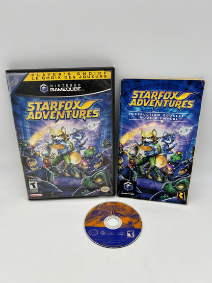 PiXEL-RETRO.COM : NINTENDO GAMECUBE STARFOX ADVENTURES COMPLETE CIB BOX INSTRUCTION MANUAL GAME NTSC