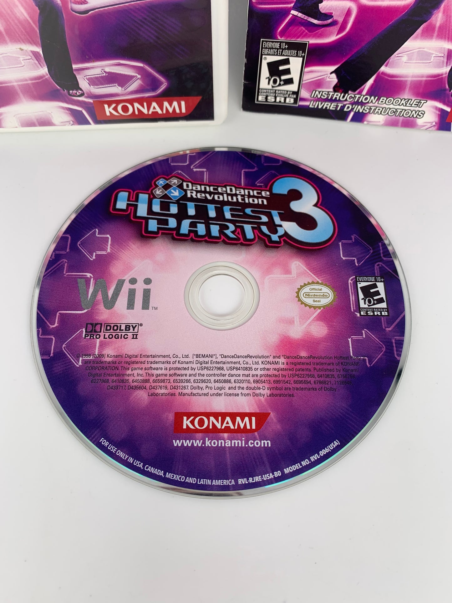 NiNTENDO Wii | DANCE DANCE REVOLUTiON HOTTEST PARTY 3