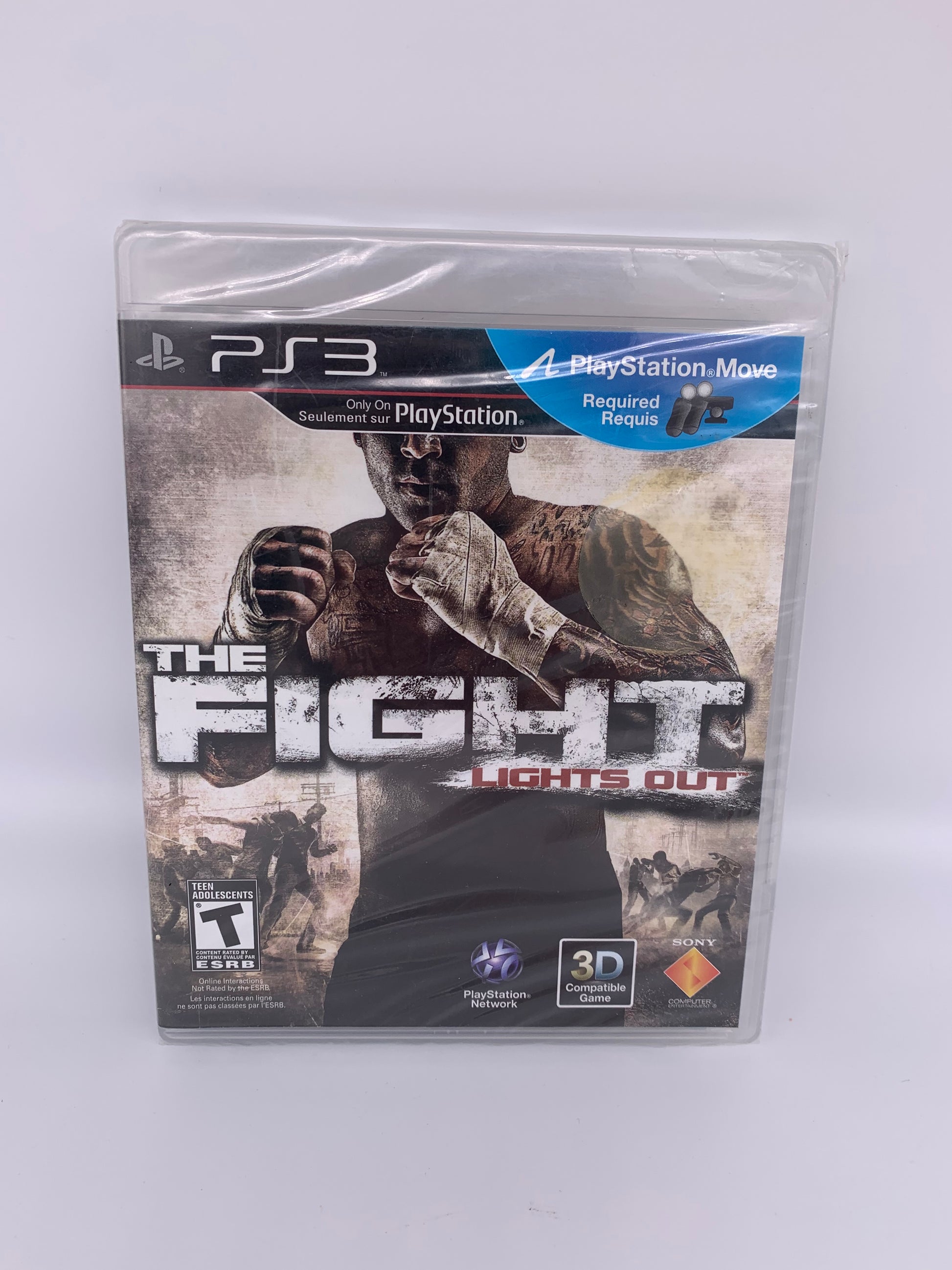 PiXEL-RETRO.COM : SONY PLAYSTATION 3 (PS3) COMPLETE IN BOX CIB MANUAL GAME NTSC THE FIGHT LIGHTS OUT NEW SEALED