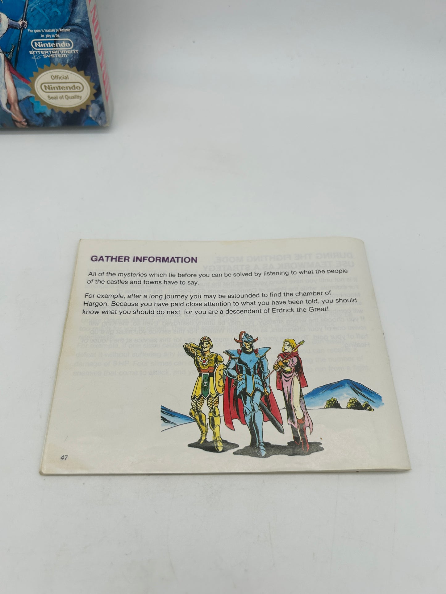 NiNTENDO [NES] ORiGiNAL | DRAGON WARRiOR II