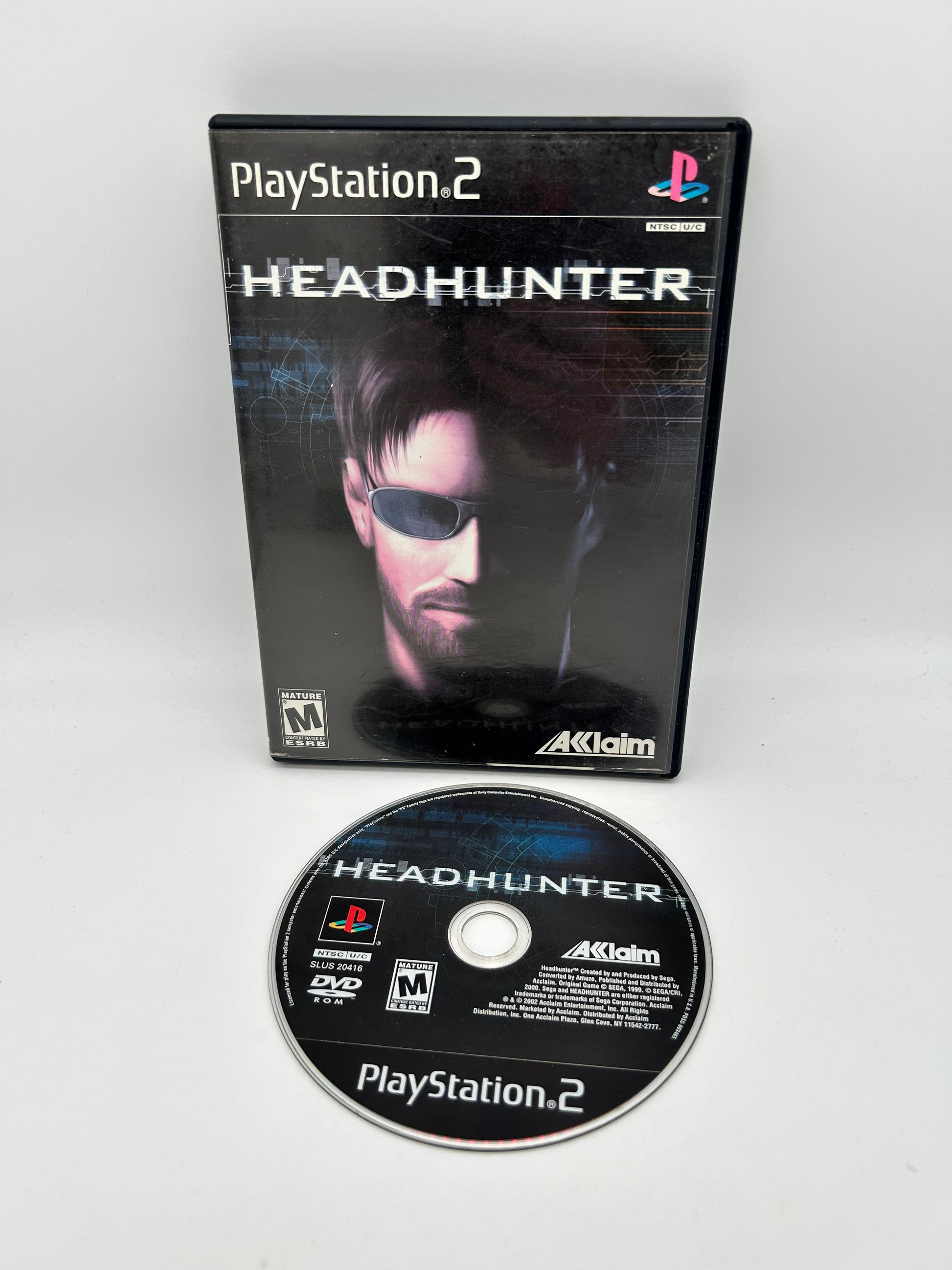 PiXEL-RETRO.COM : SONY PLAYSTATION 2 (PS2) COMPLET CIB BOX MANUAL GAME NTSC HEADHUNTER