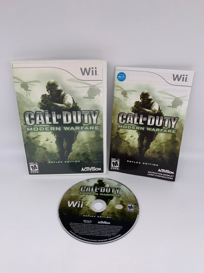 PiXEL-RETRO.COM : NINTENDO WII COMPLET CIB BOX MANUAL GAME NTSC CALL OF DUTY MODERN WARFARE