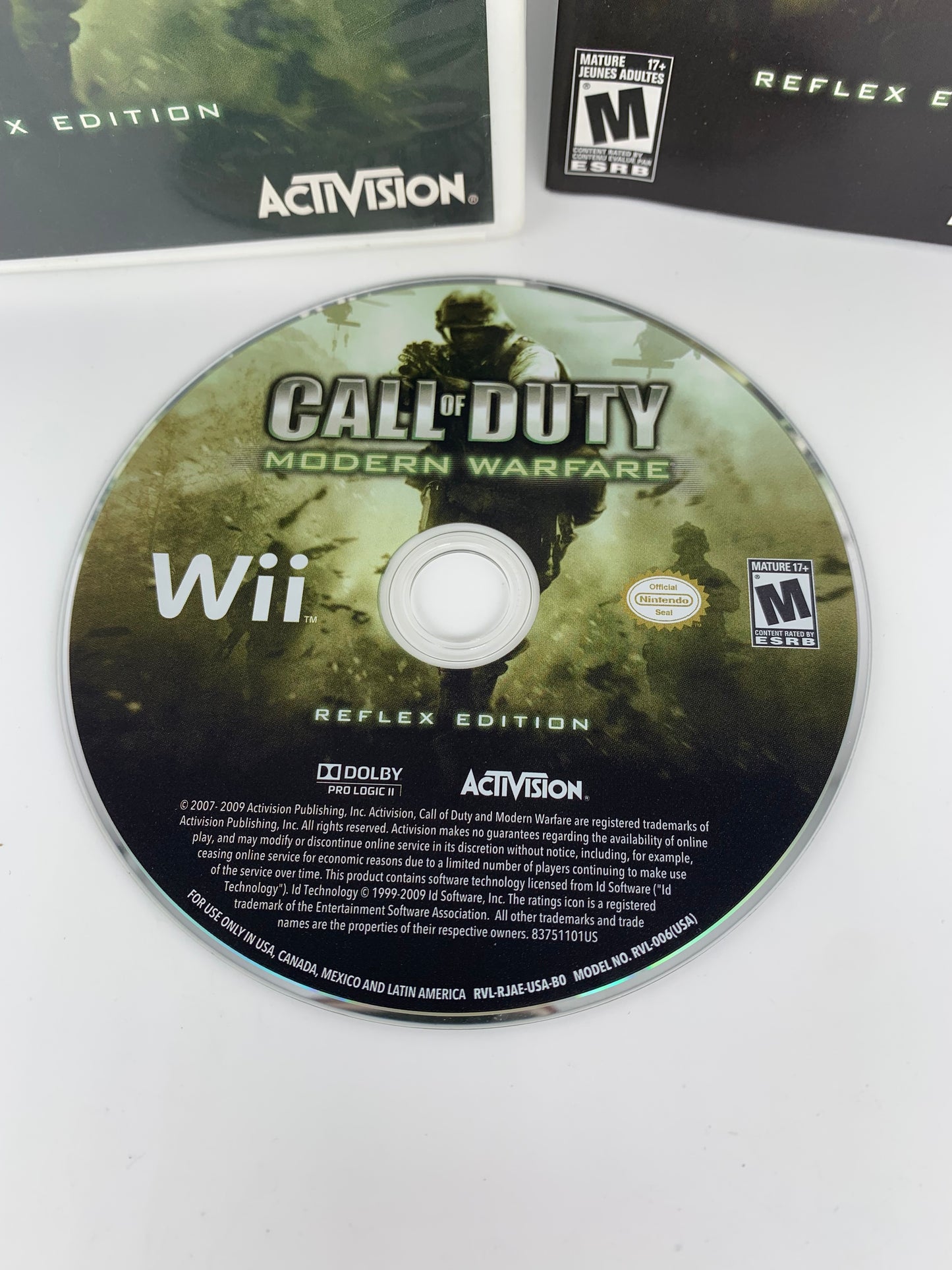 NiNTENDO Wii | CALL OF DUTY MODERN WARFARE | REFLEX EDiTiON
