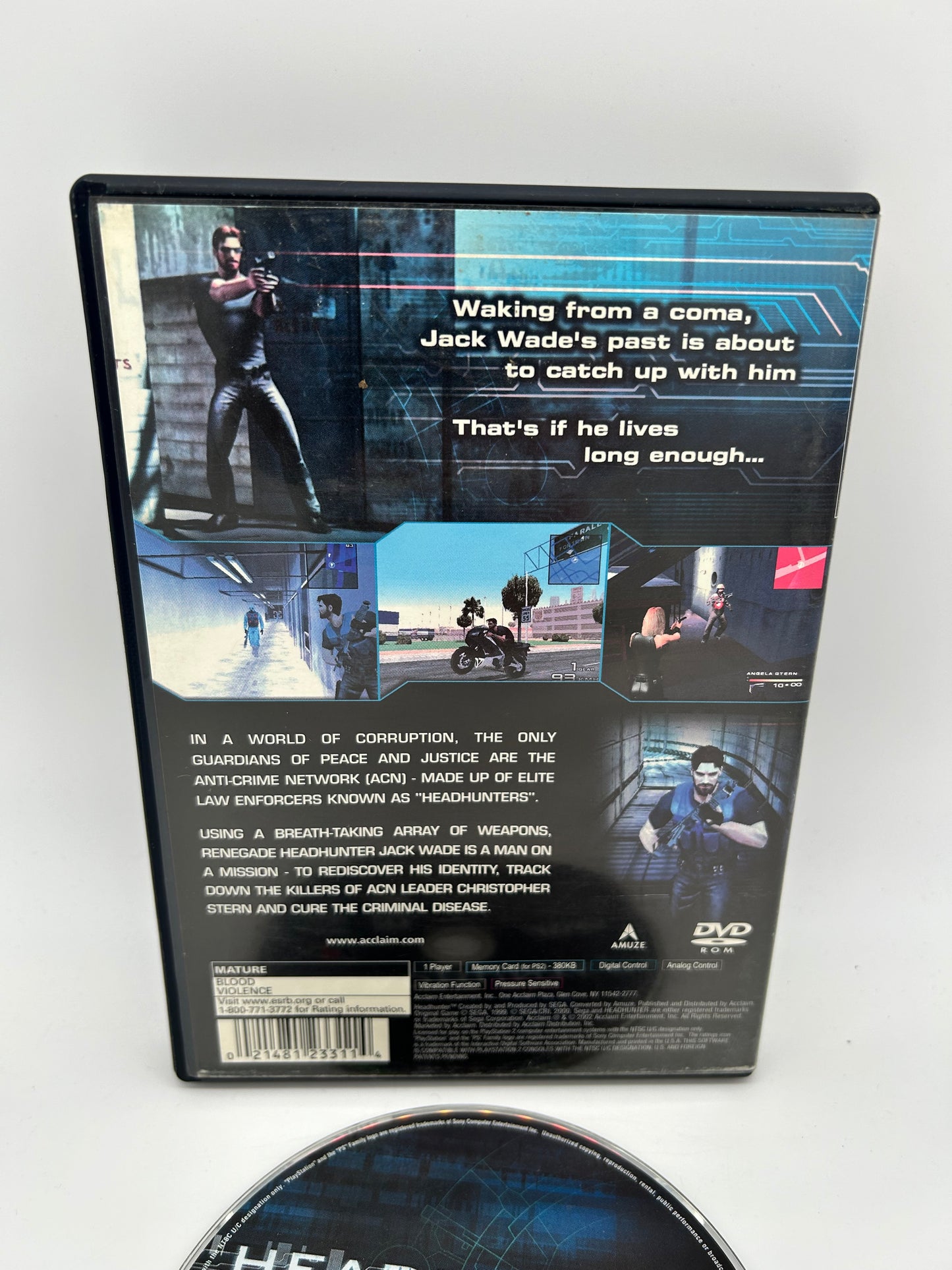 SONY PLAYSTATiON 2 [PS2] | HEADHUNTER