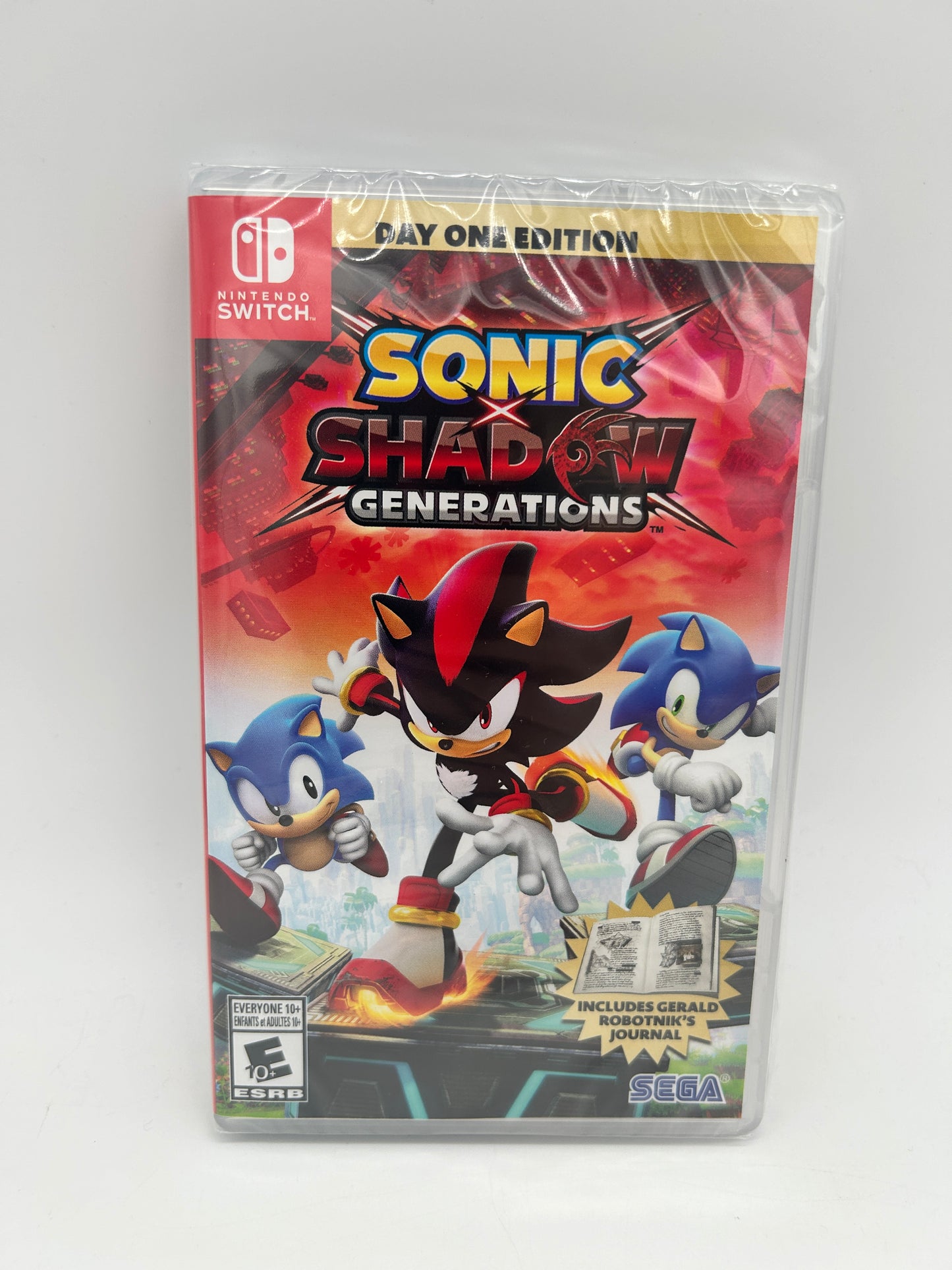 PiXEL-RETRO.COM : NINTENDO SWITCH NEW SEALED IN BOX COMPLETE MANUAL GAME NTSC SONIC X SHADOW GENERATIONS