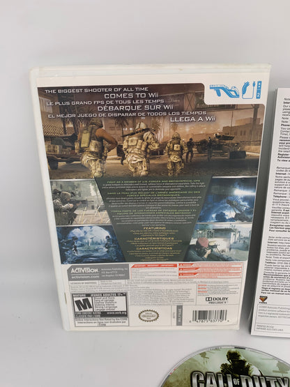 NiNTENDO Wii | CALL OF DUTY MODERN WARFARE | REFLEX EDiTiON