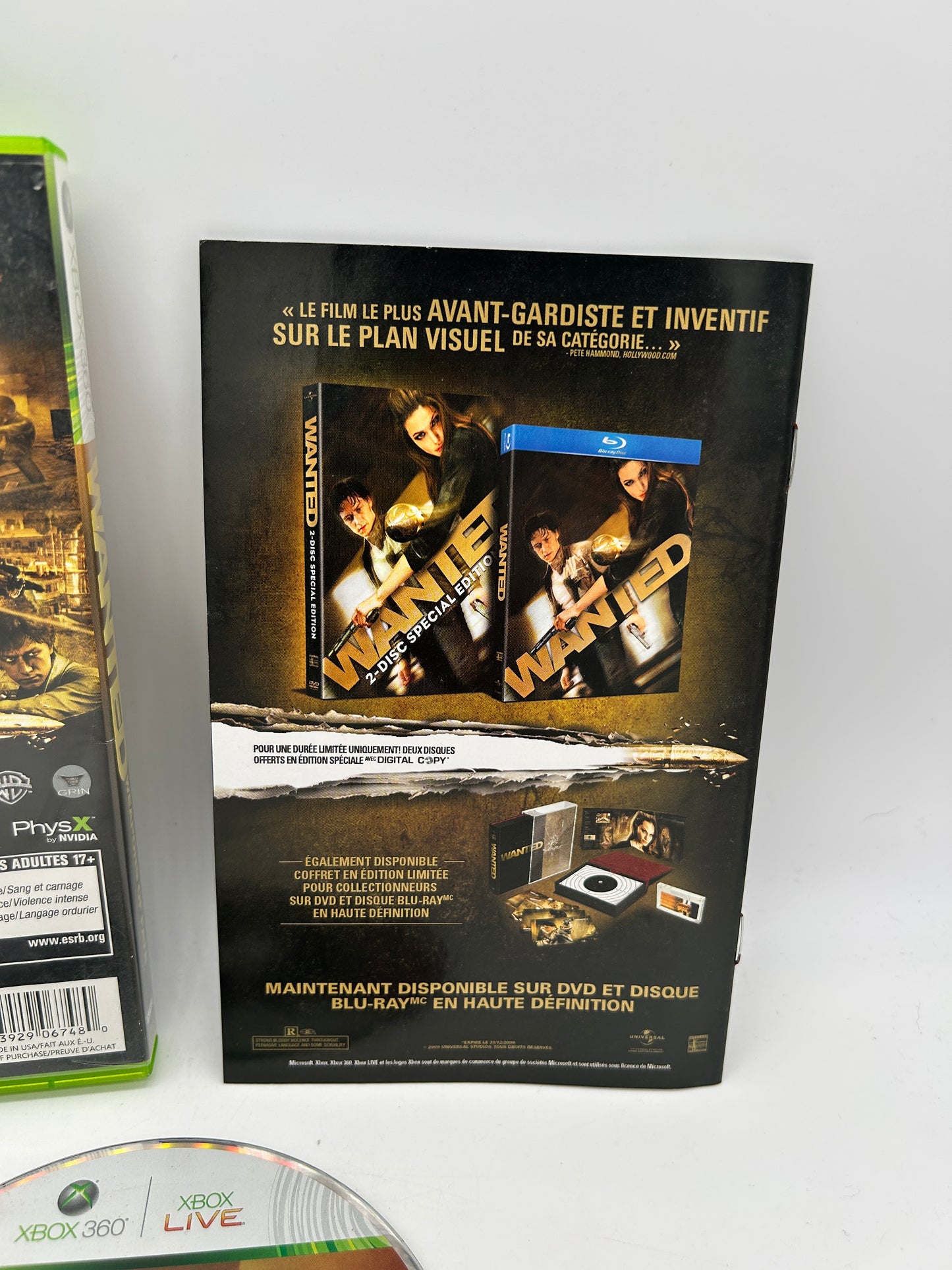 MiCROSOFT XBOX 360 | WANTED WEAPONS OF FATE