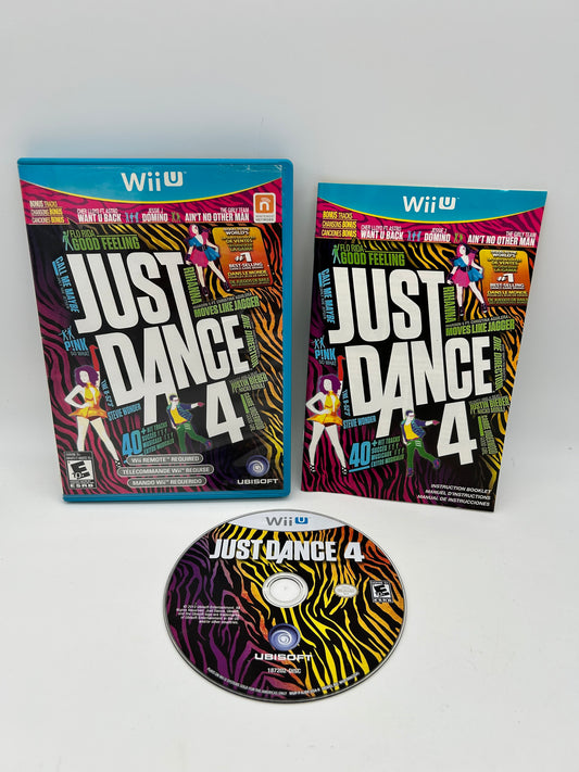 PiXEL-RETRO.COM : NINTENDO WII U COMPLET CIB BOX MANUAL GAME NTSC JUST DANCE 4