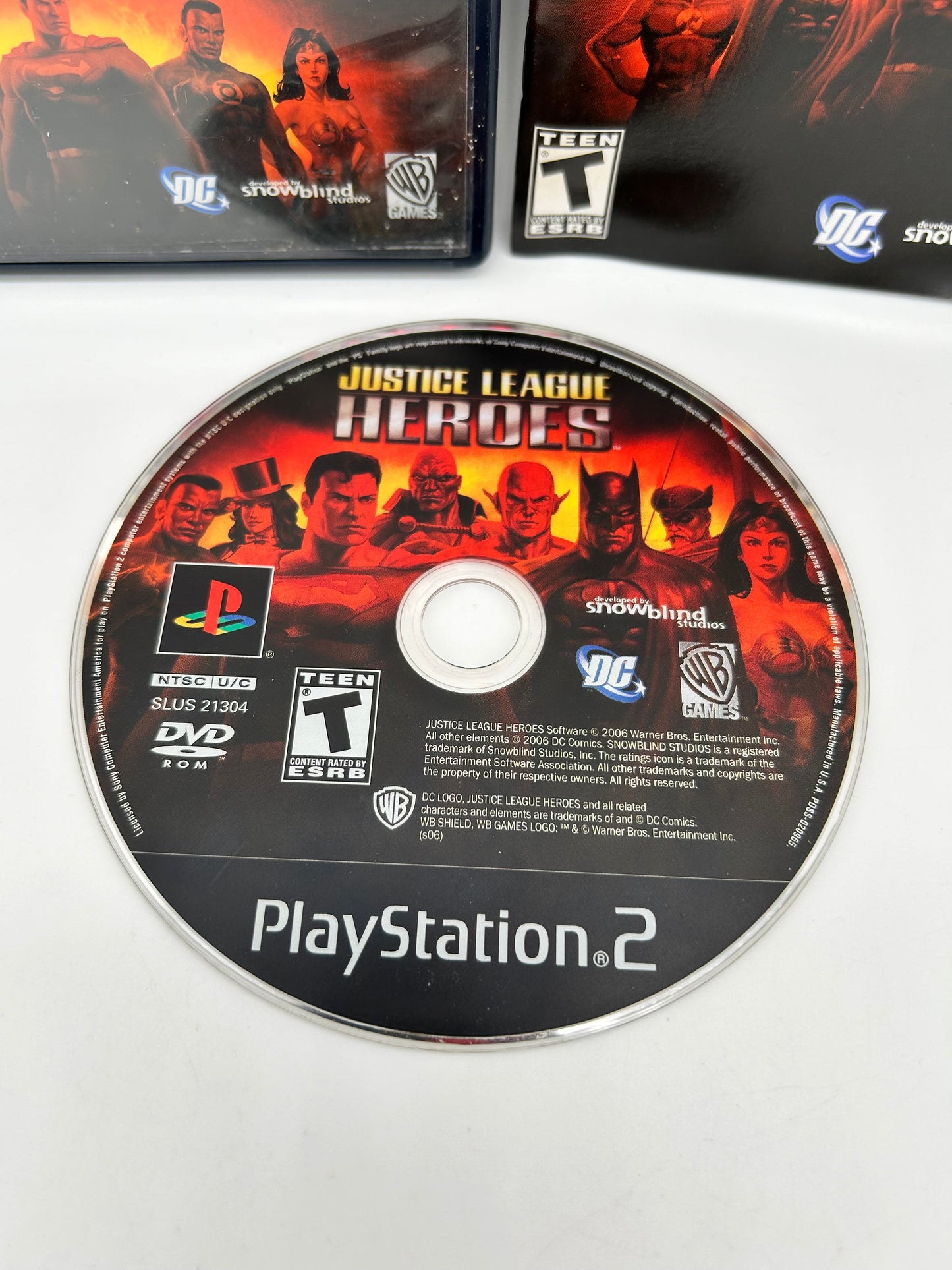 SONY PLAYSTATiON 2 [PS2] | JUSTiCE LEAGUE HEROES