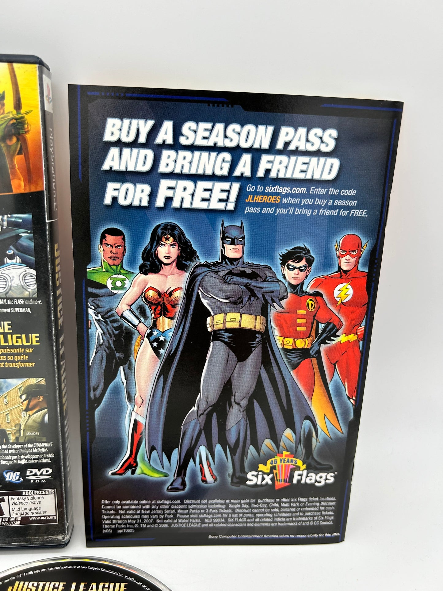 SONY PLAYSTATiON 2 [PS2] | JUSTiCE LEAGUE HEROES