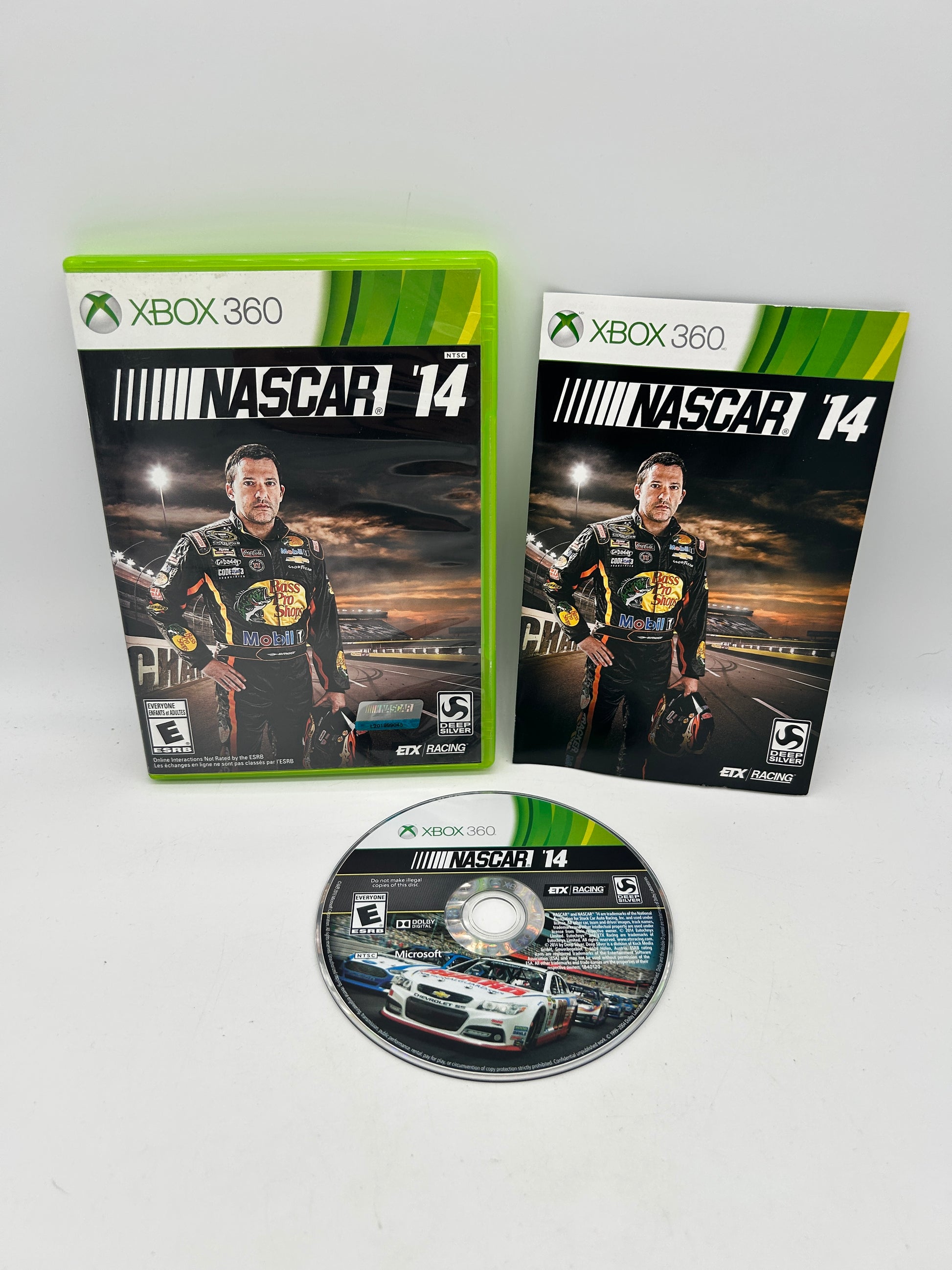 PiXEL-RETRO.COM : MICROSOFT XBOX 360 COMPLETE CIB BOX MANUAL GAME NTSC NASCAR 14