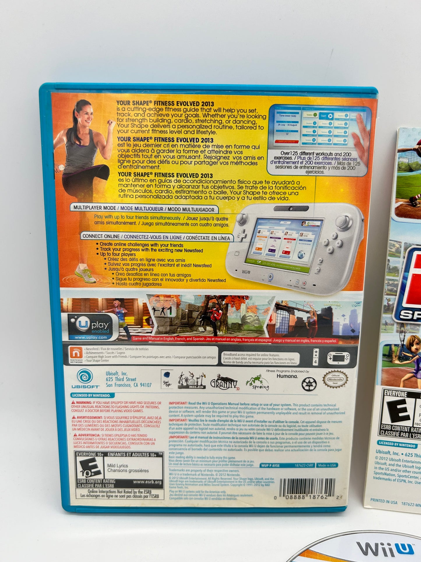 NiNTENDO Wii U | YOUR SHAPE FiTNESS EVOLVED 2013