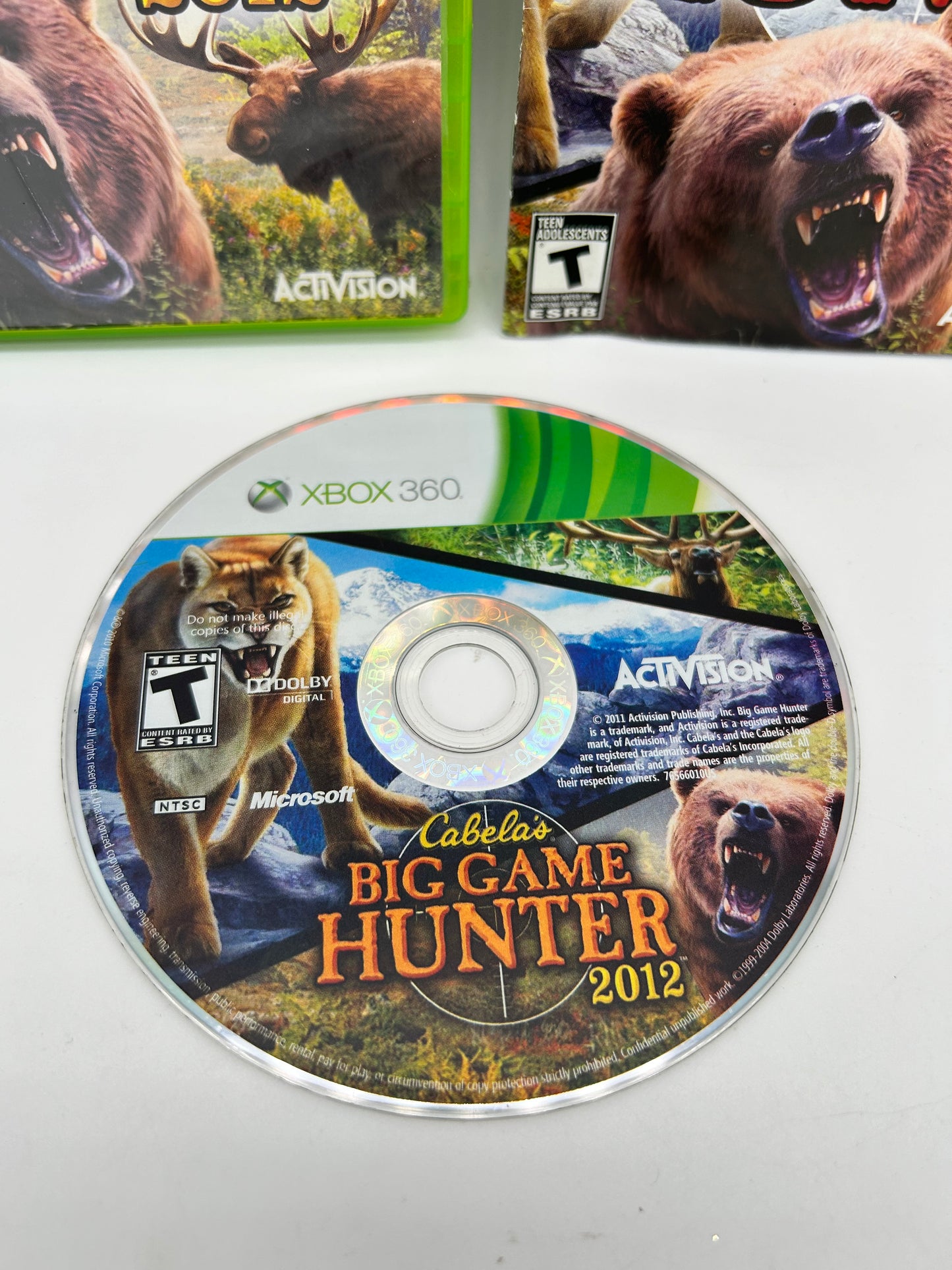 MiCROSOFT XBOX 360 | CABELAS BiG GAME HUNTER 2012