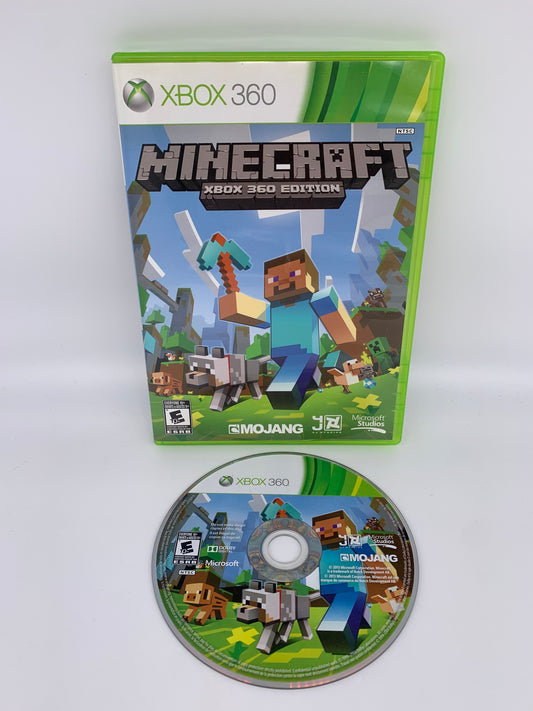 PiXEL-RETRO.COM : MICROSOFT XBOX 360 COMPLETE CIB BOX MANUAL GAME NTSC MINECRAFT