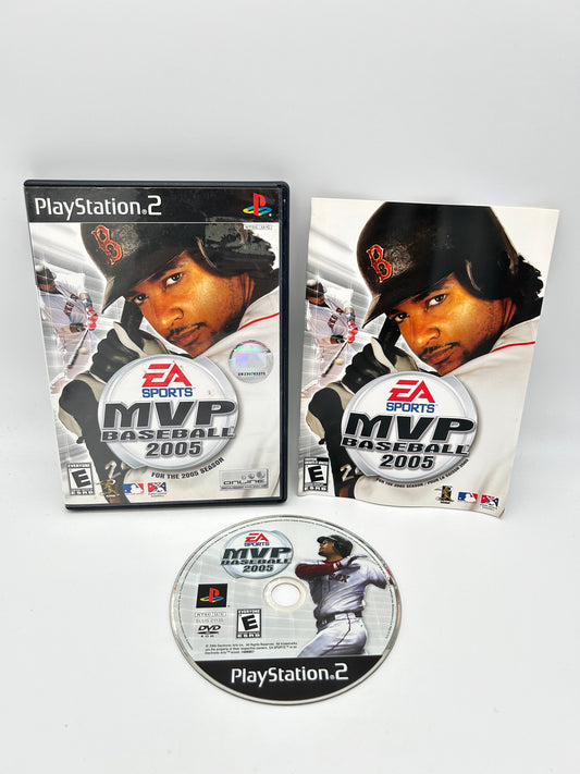 PiXEL-RETRO.COM : SONY PLAYSTATION 2 (PS2) COMPLET CIB BOX MANUAL GAME NTSC MVP BASEBALL 2005
