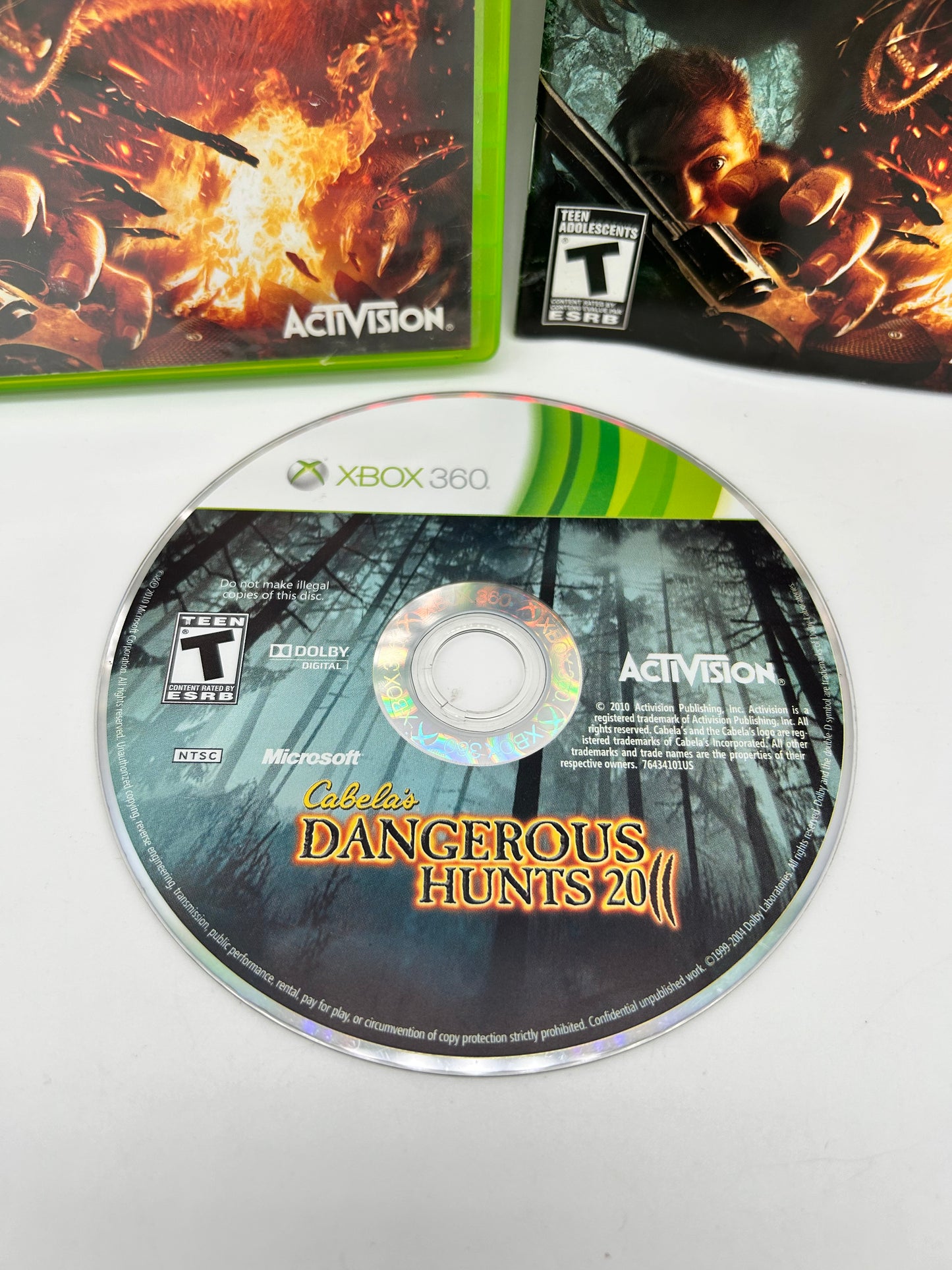 MiCROSOFT XBOX 360 | CABELAS DANGEROUS HUNTS 2011