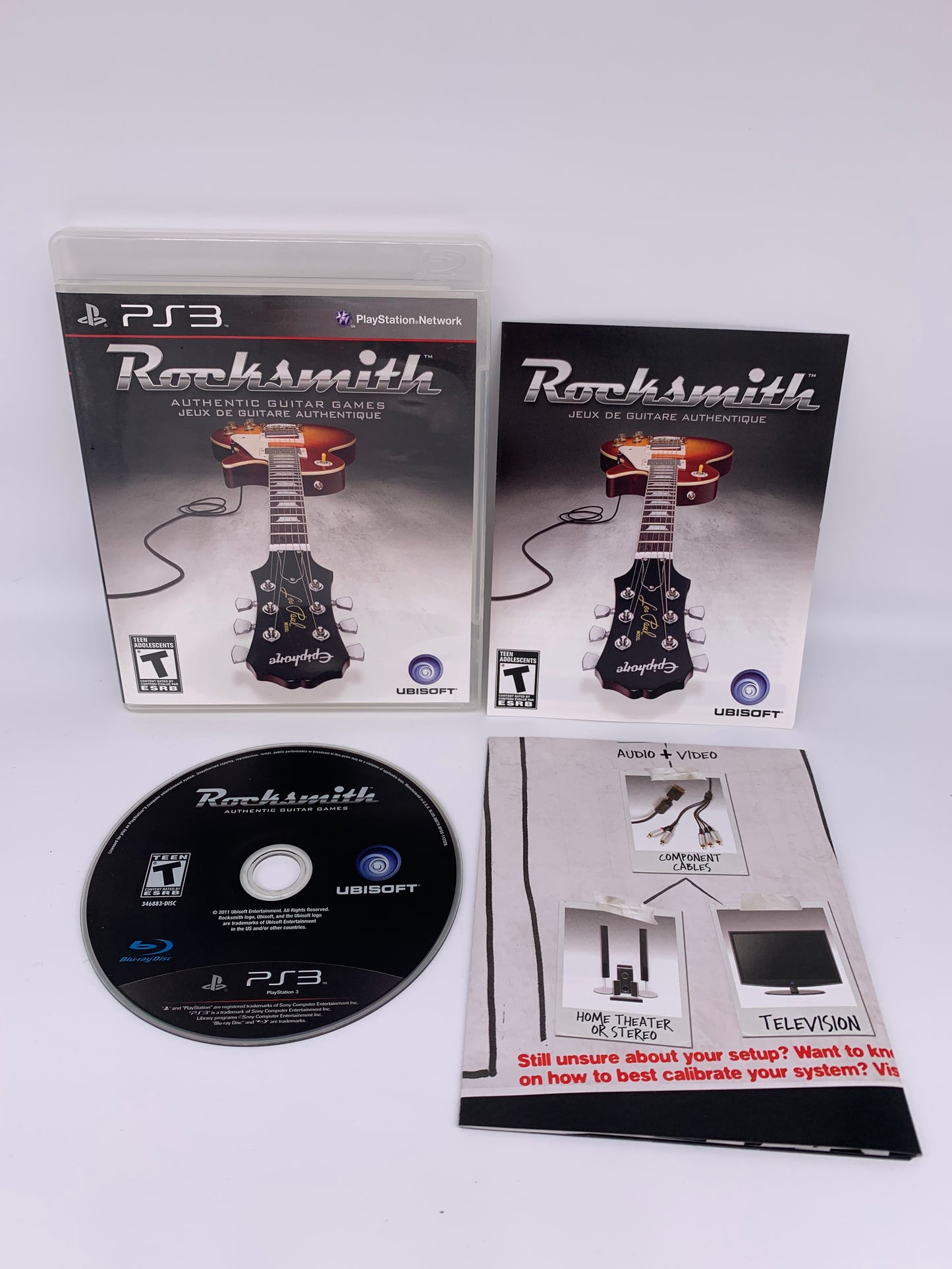 PiXEL-RETRO.COM : SONY PLAYSTATION 3 (PS3) COMPLET CIB BOX MANUAL GAME NTSC ROCKSMITH