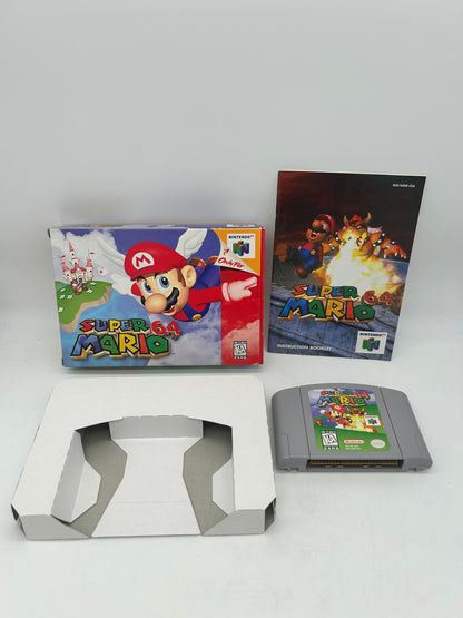 PiXEL-RETRO.COM : NINTENDO 64 (N64) COMPLET CIB BOX MANUAL GAME NTSC SUPER MARIO 6
4