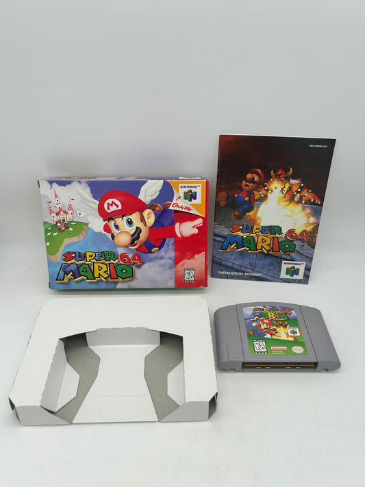 PiXEL-RETRO.COM : NINTENDO 64 (N64) COMPLET CIB BOX MANUAL GAME NTSC SUPER MARIO 6
4