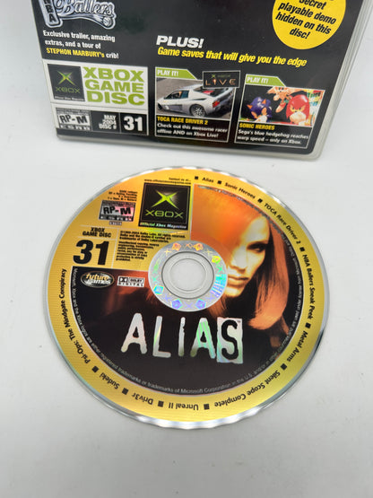 MiCROSOFT XBOX ORiGiNAL | OFFiCiAL XBOX MAGAZiNE DEMO GAME DiSC CD #31 MAY 2004